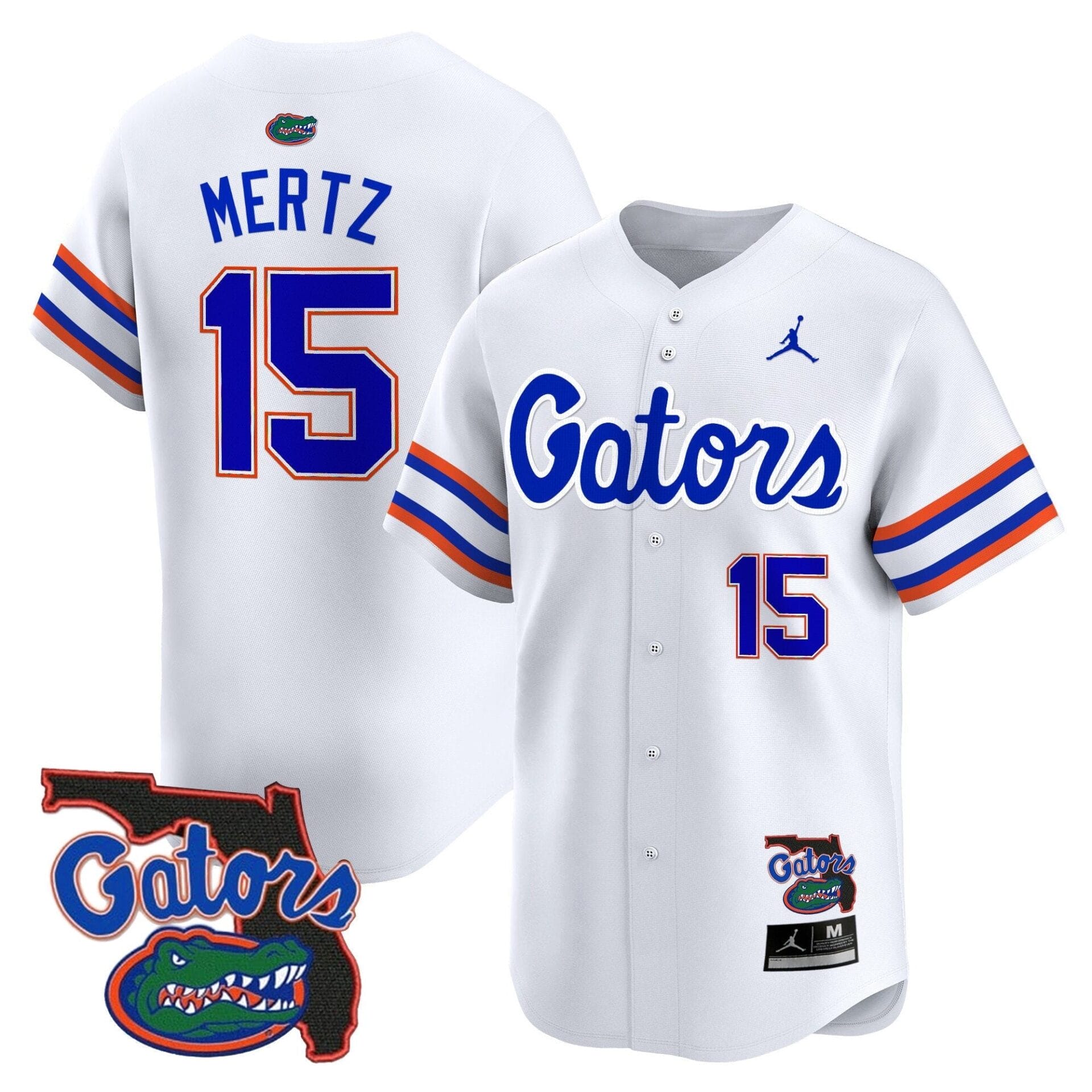 Florida Gators 2024 Florida Patch Vapor Baseball Jersey - All Stitched - Image 38
