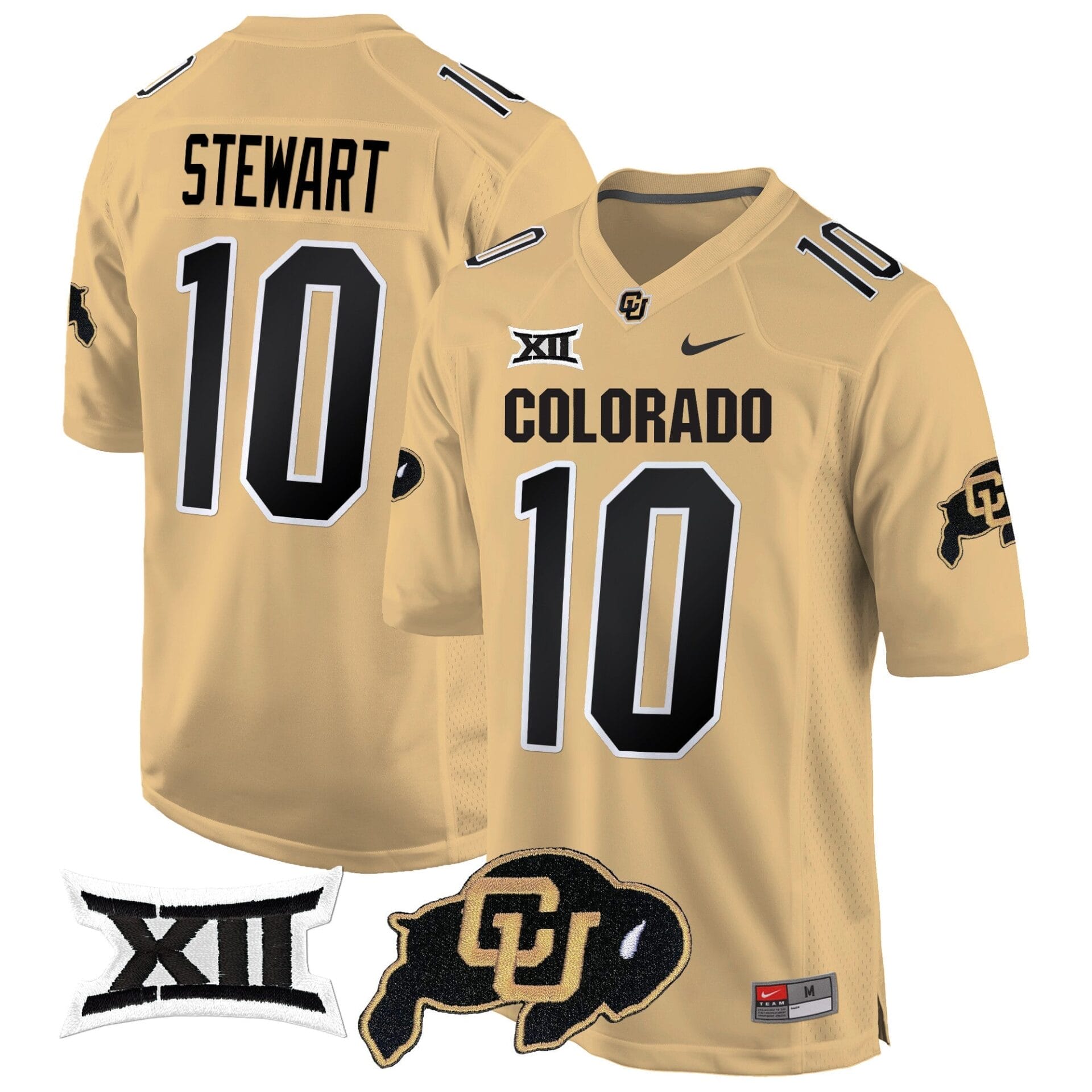 Colorado Buffaloes Big 12 XII Patch Game Jersey V2 - All Stitched - Image 38