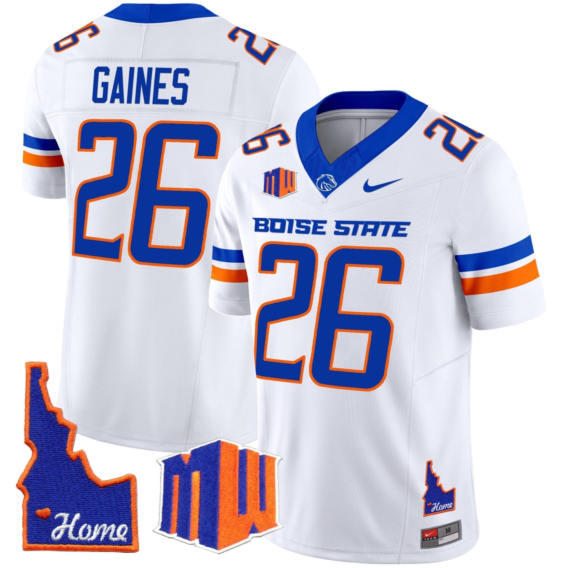 Boise State Broncos 2024 Home Patch Vapor Limited Jersey - All Stitched - Image 36