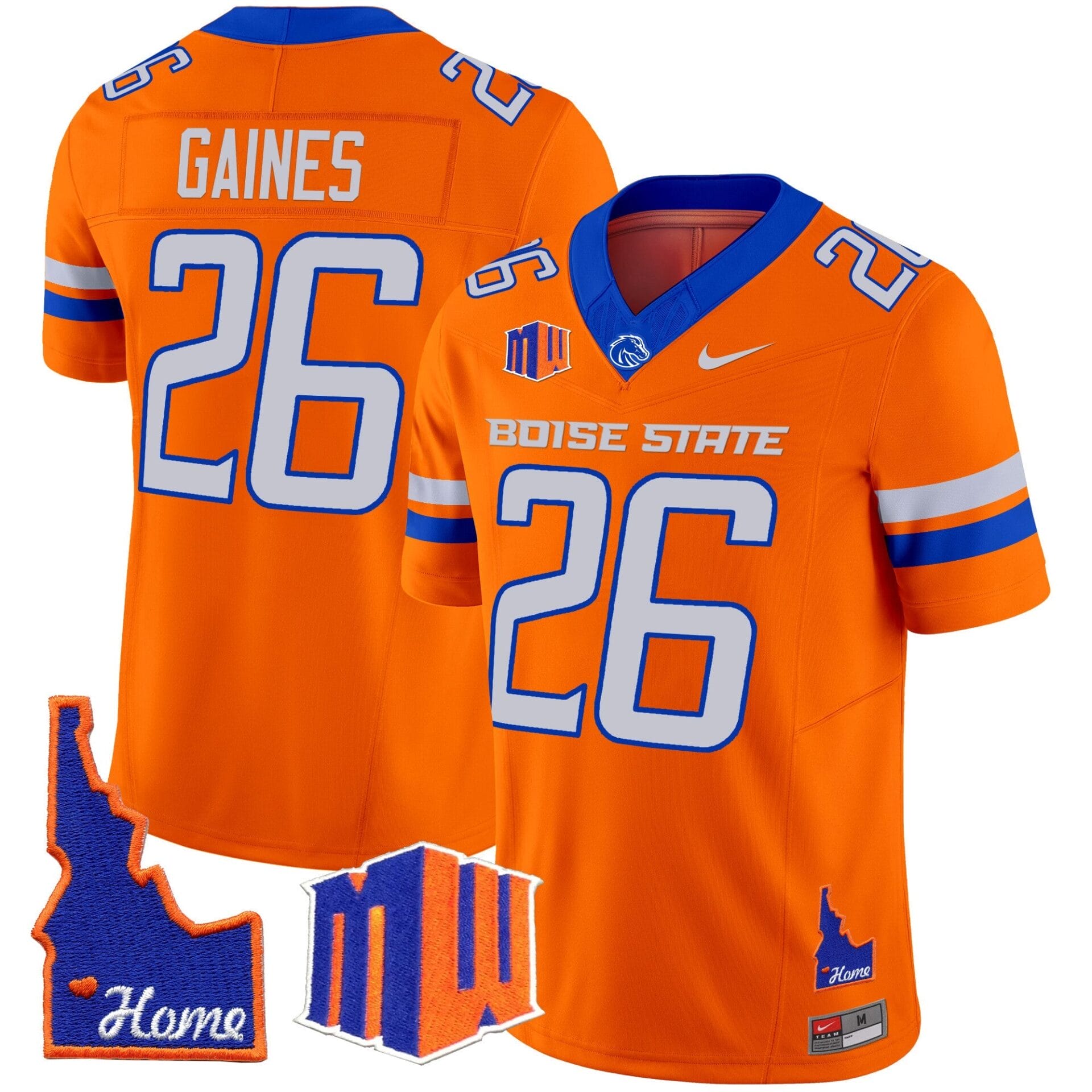 Boise State Broncos 2024 Home Patch Vapor Limited Jersey - All Stitched - Image 28