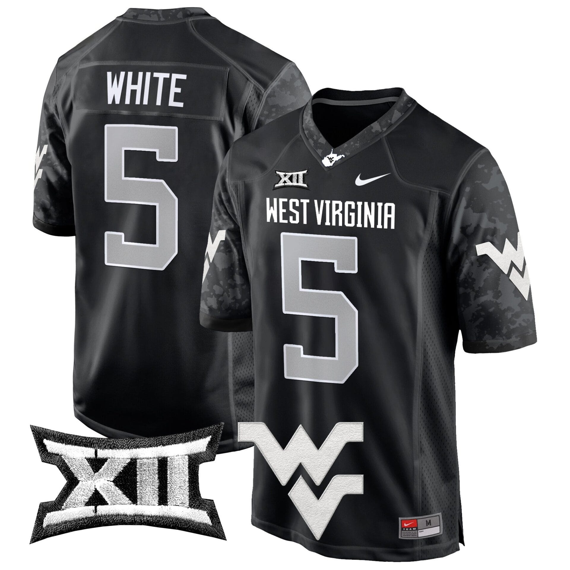 West Virginia Mountaineers 2024 Game Jersey - All Stitched - Image 5