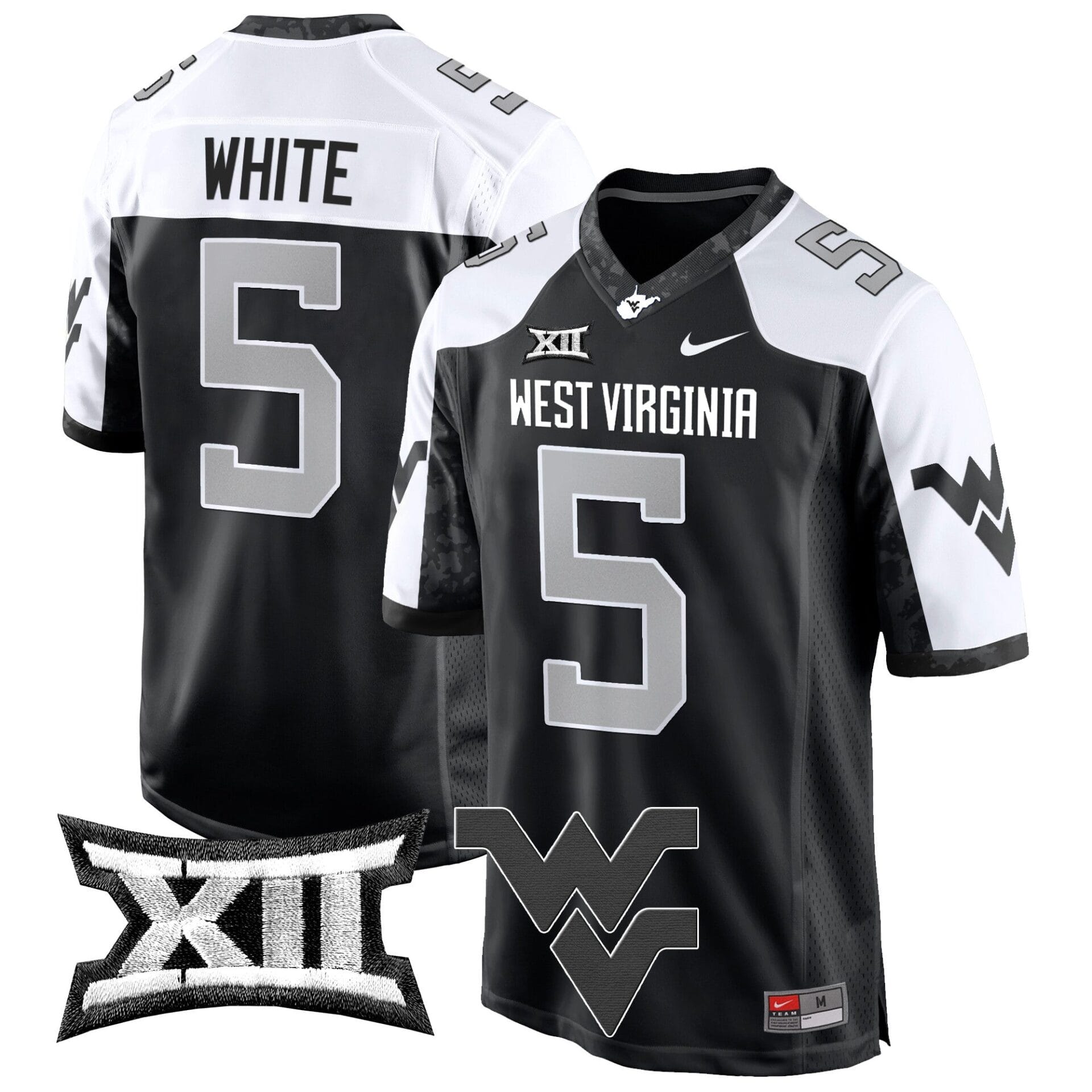 West Virginia Mountaineers 2024 Game Jersey - All Stitched - Image 13