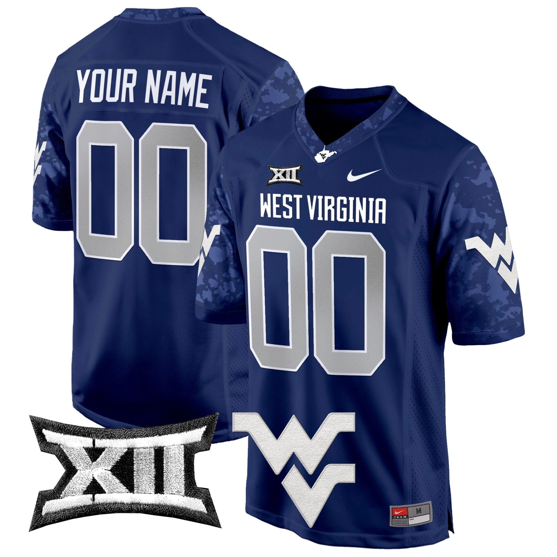 West Virginia Mountaineers 2024 Game Custom Jersey - All Stitched - Image 4