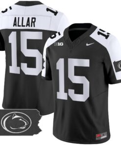 Penn State Nittany Lions 2024 Home Patch Vapor Limited Jersey - All Stitched
