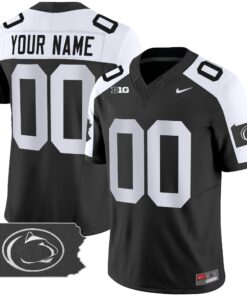 Penn State Nittany Lions 2024 Home Patch Vapor Limited Custom Jersey - All Stitched