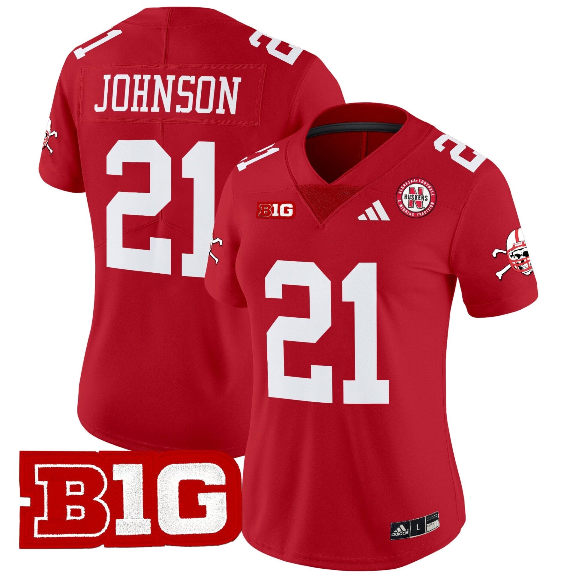 Nebraska Cornhuskers 2024 Vapor Limited Jersey V2 - All Stitched - Image 18