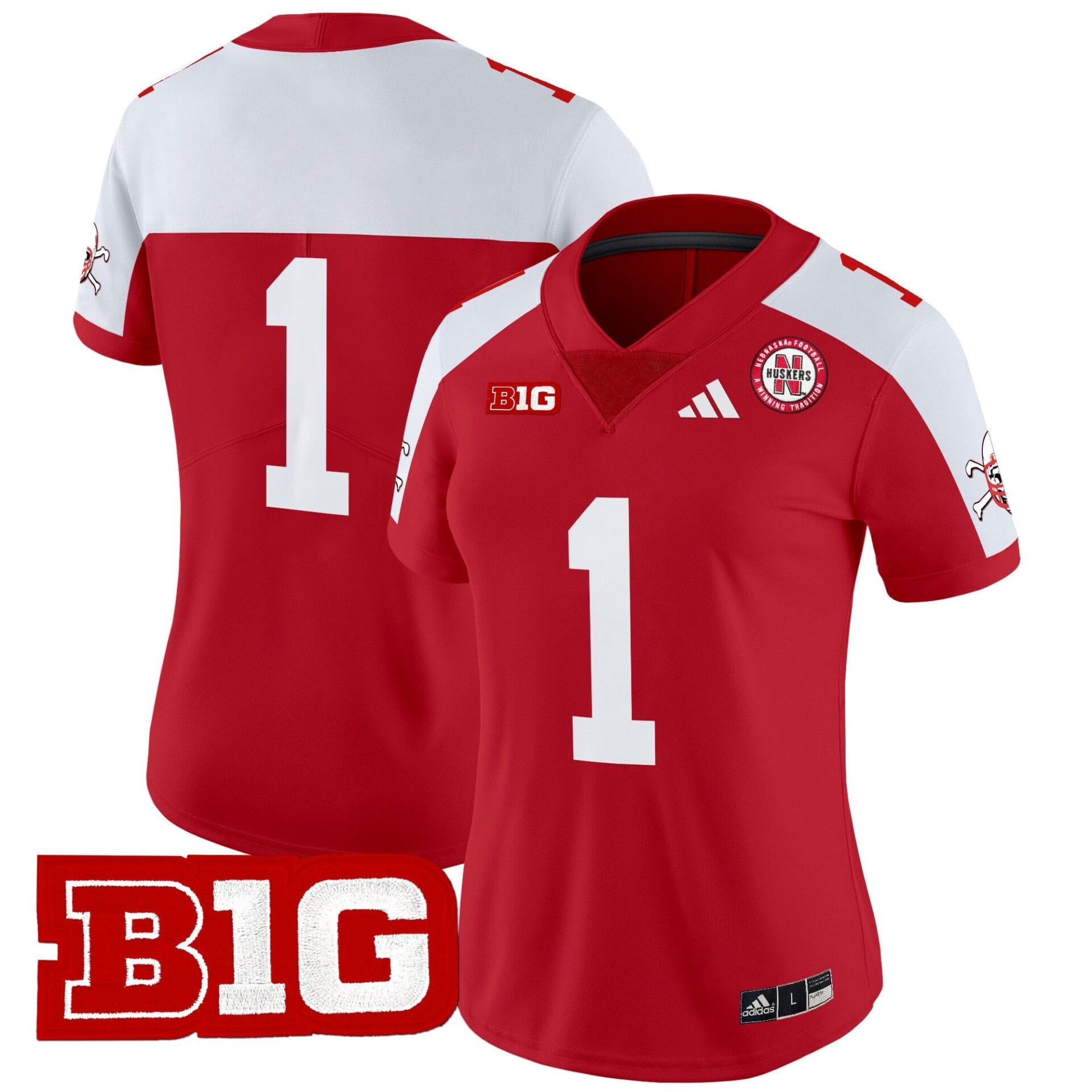 Nebraska Cornhuskers 2024 Vapor Limited Jersey V2 - All Stitched - Image 7