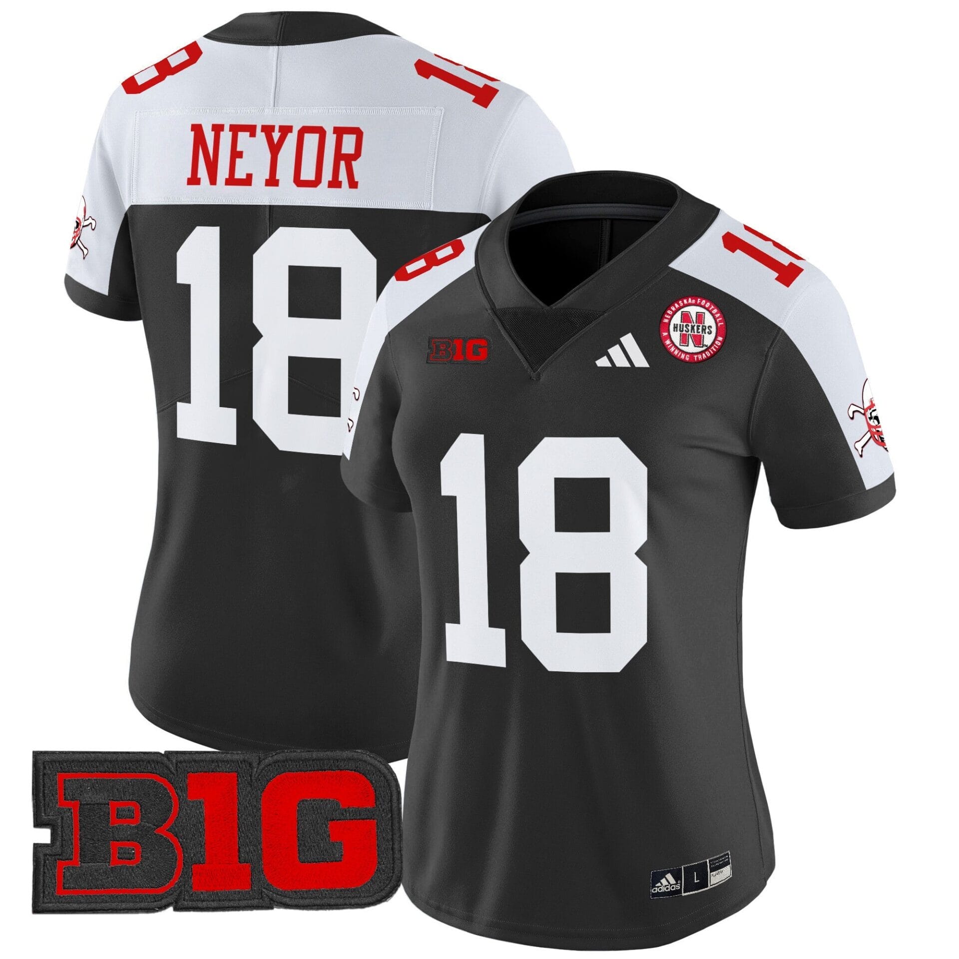 Nebraska Cornhuskers 2024 Vapor Limited Jersey V2 - All Stitched - Image 10