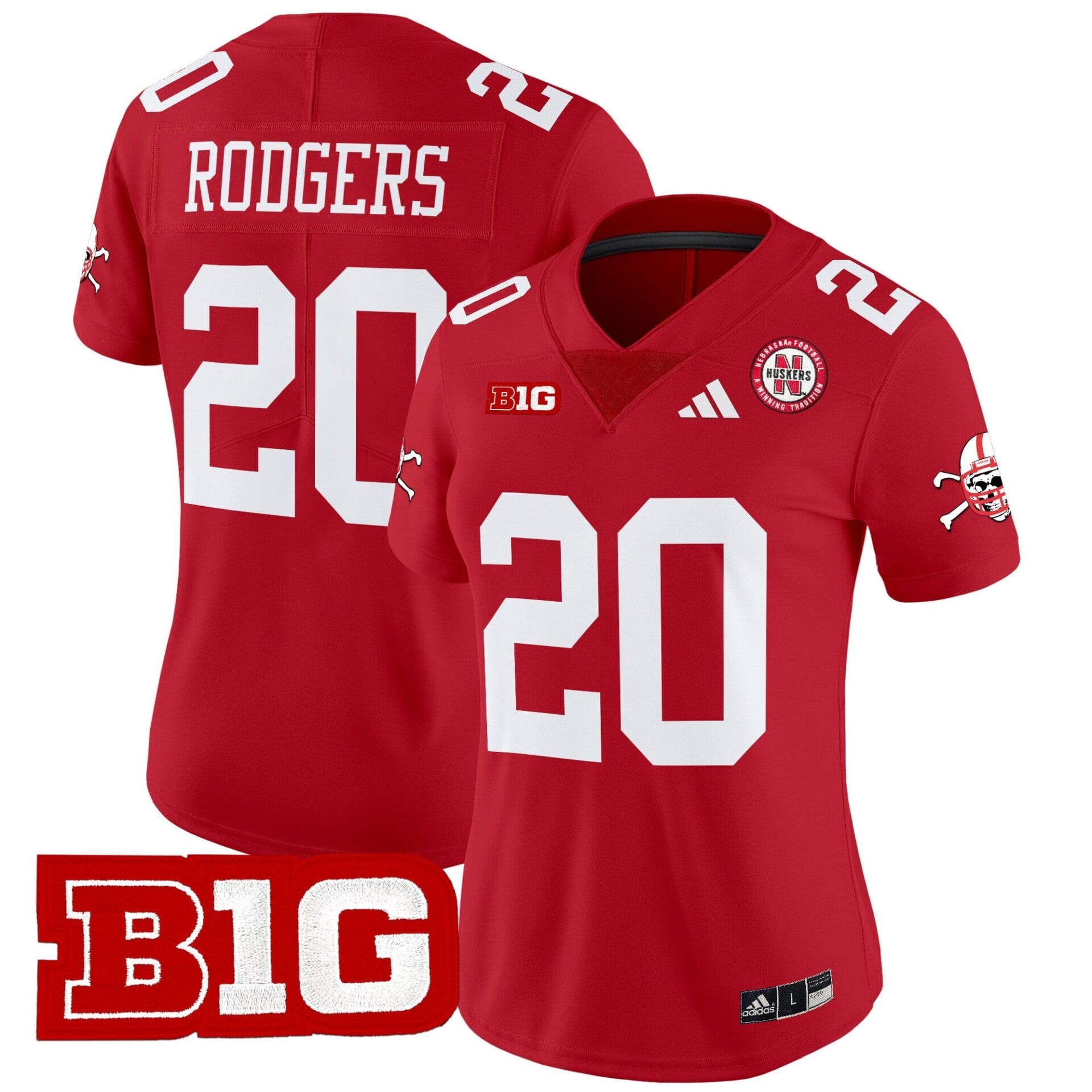Nebraska Cornhuskers 2024 Vapor Limited Jersey V2 - All Stitched - Image 20
