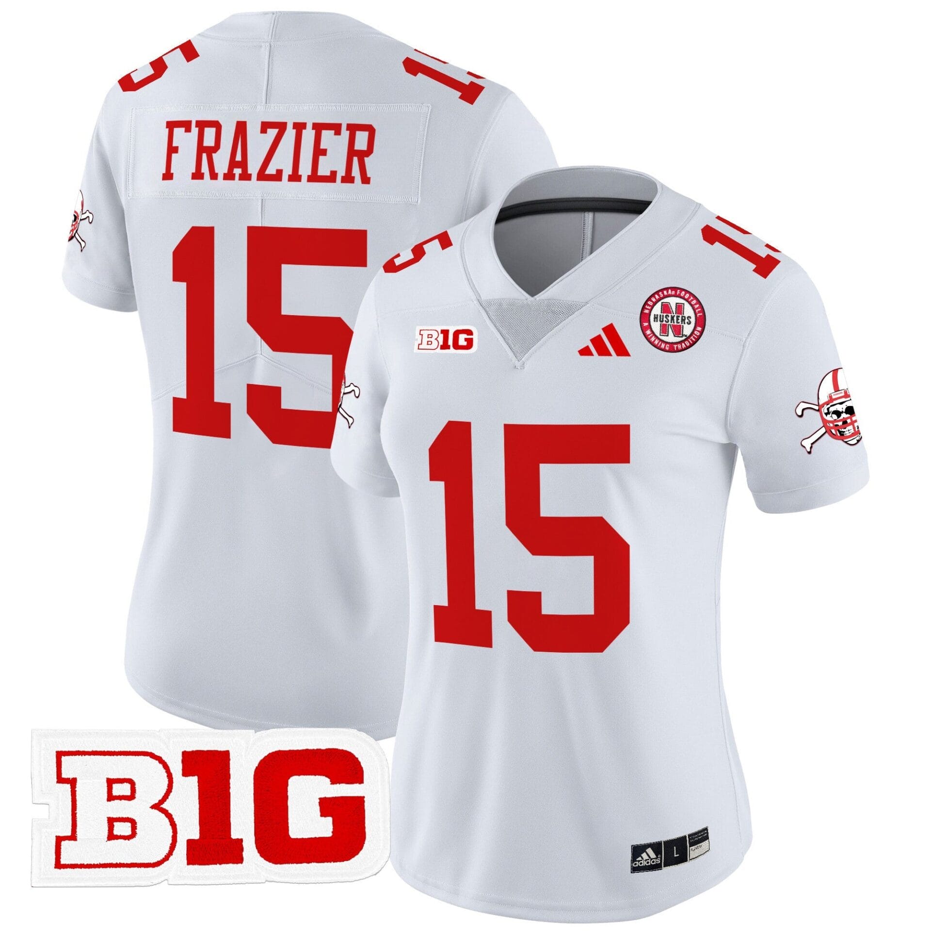 Nebraska Cornhuskers 2024 Vapor Limited Jersey V2 - All Stitched - Image 26