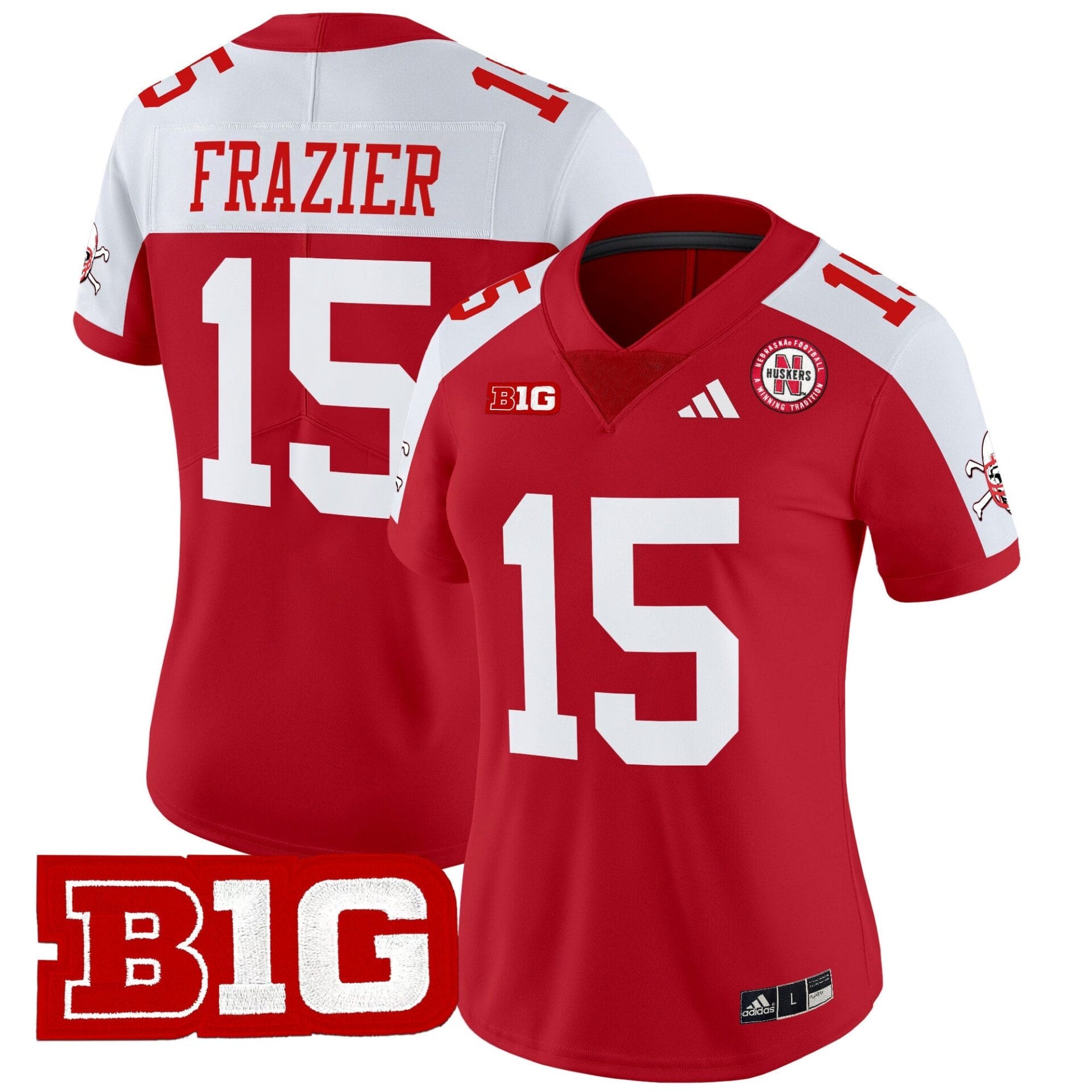 Nebraska Cornhuskers 2024 Vapor Limited Jersey V2 - All Stitched - Image 5