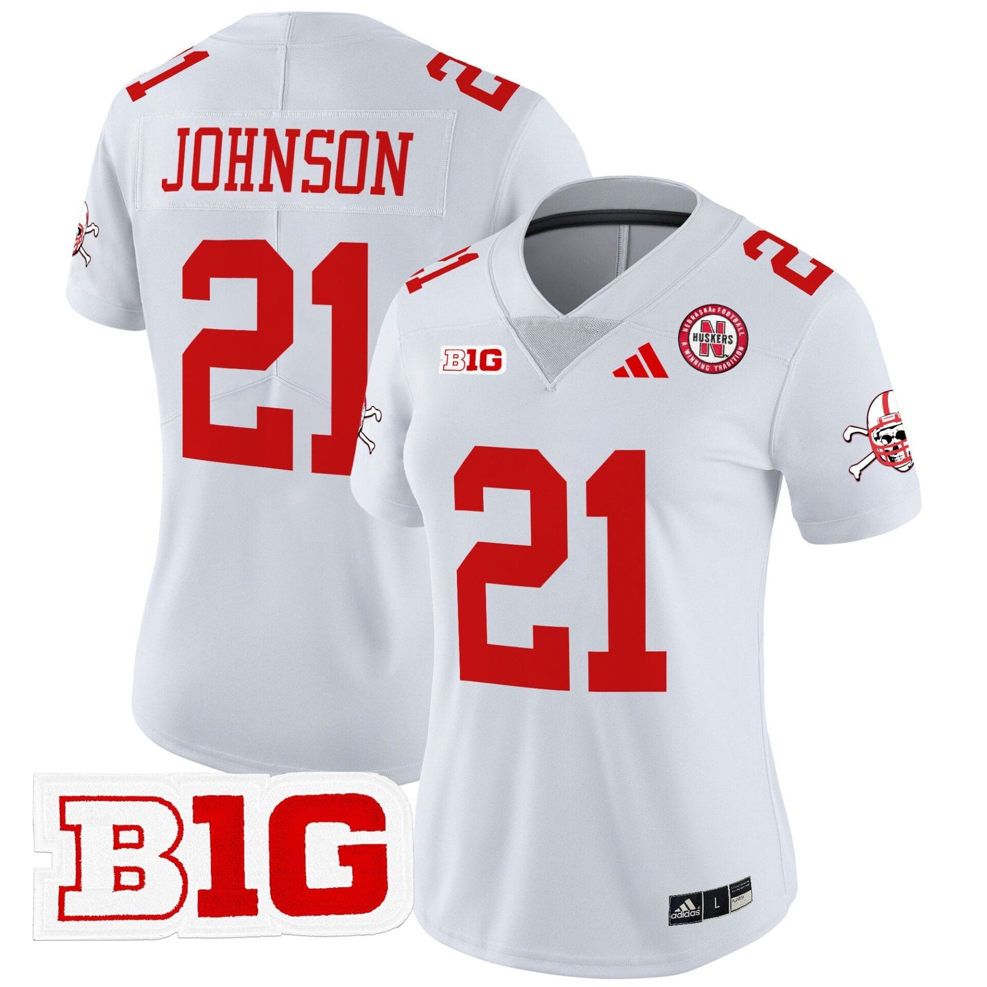Nebraska Cornhuskers 2024 Vapor Limited Jersey V2 - All Stitched - Image 25
