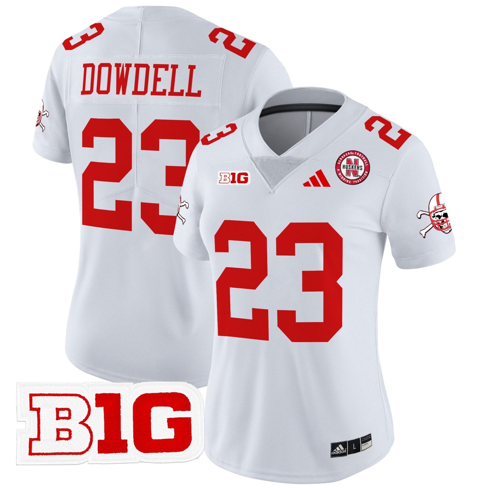 Nebraska Cornhuskers 2024 Vapor Limited Jersey V2 - All Stitched - Image 23