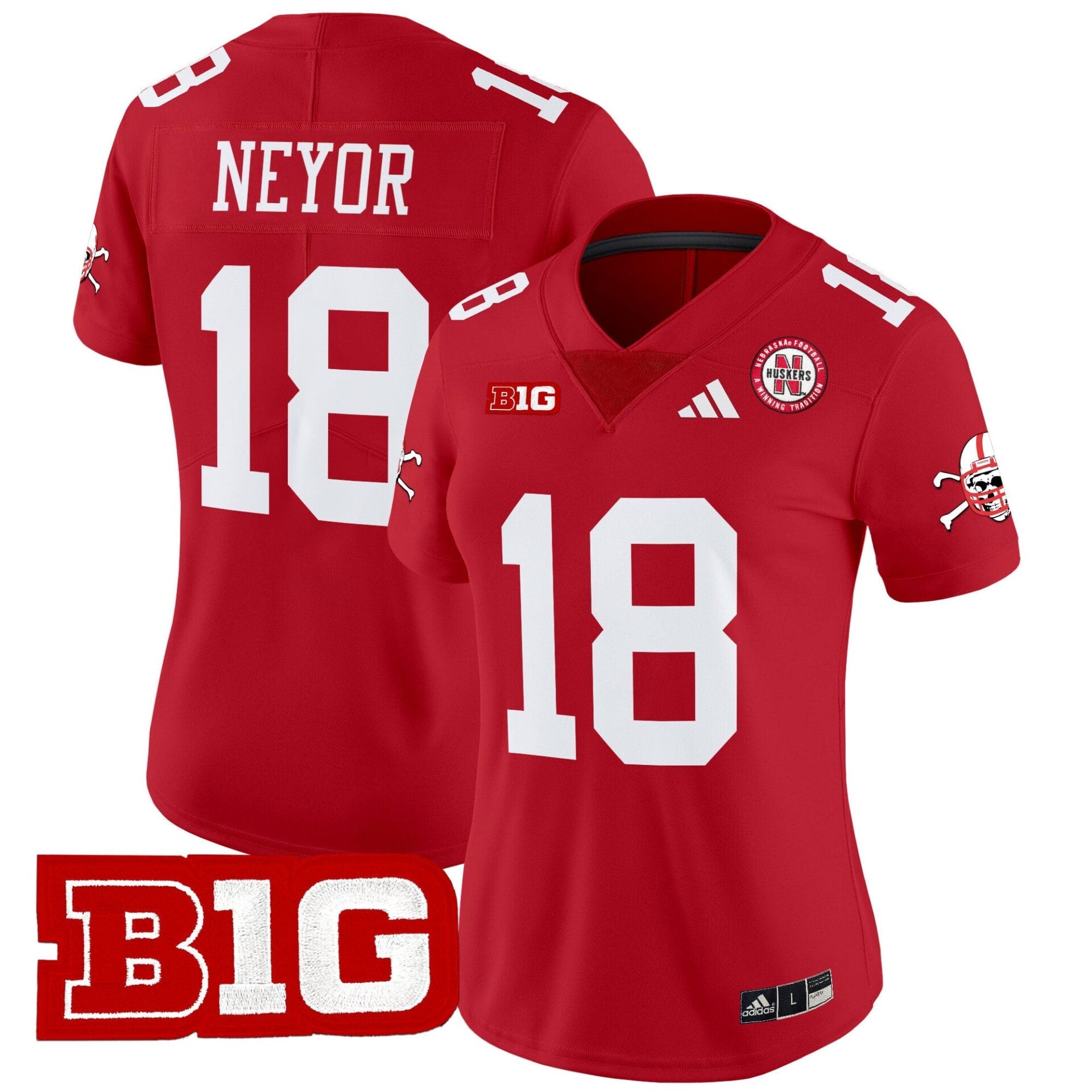 Nebraska Cornhuskers 2024 Vapor Limited Jersey V2 - All Stitched - Image 17