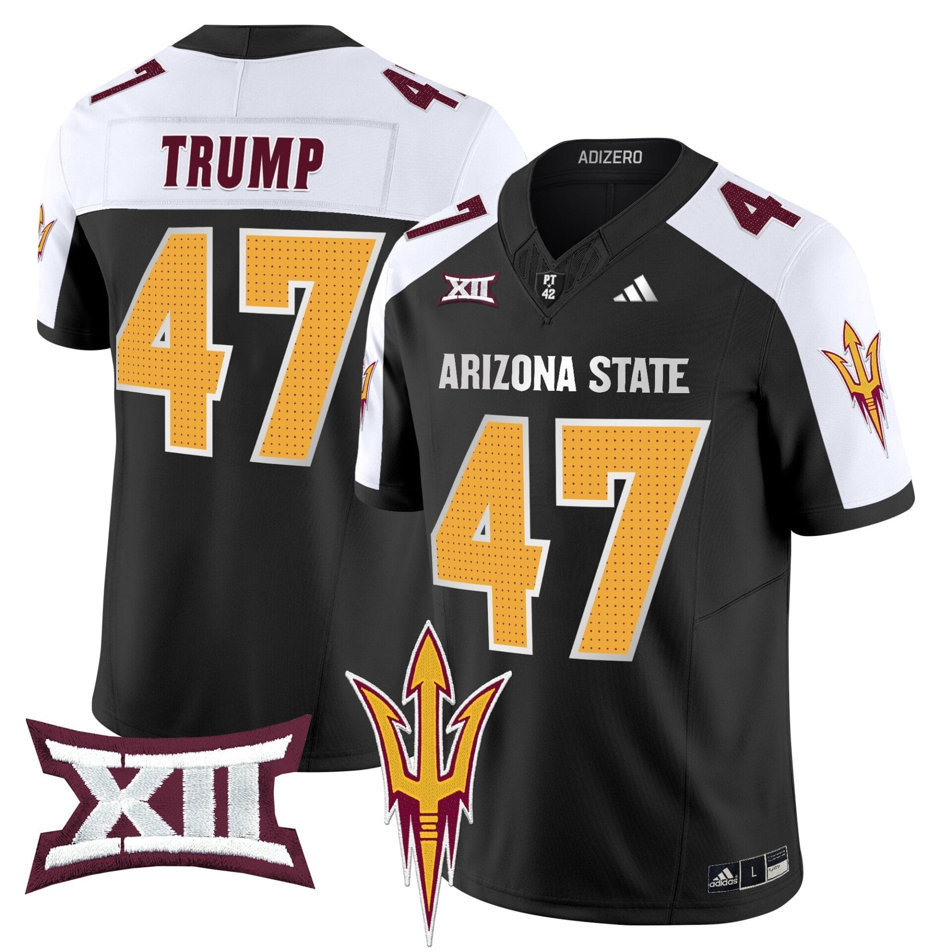 Arizona State Sun Devils 2024 Vapor Limited Jersey V2 - All Stitched - Image 23
