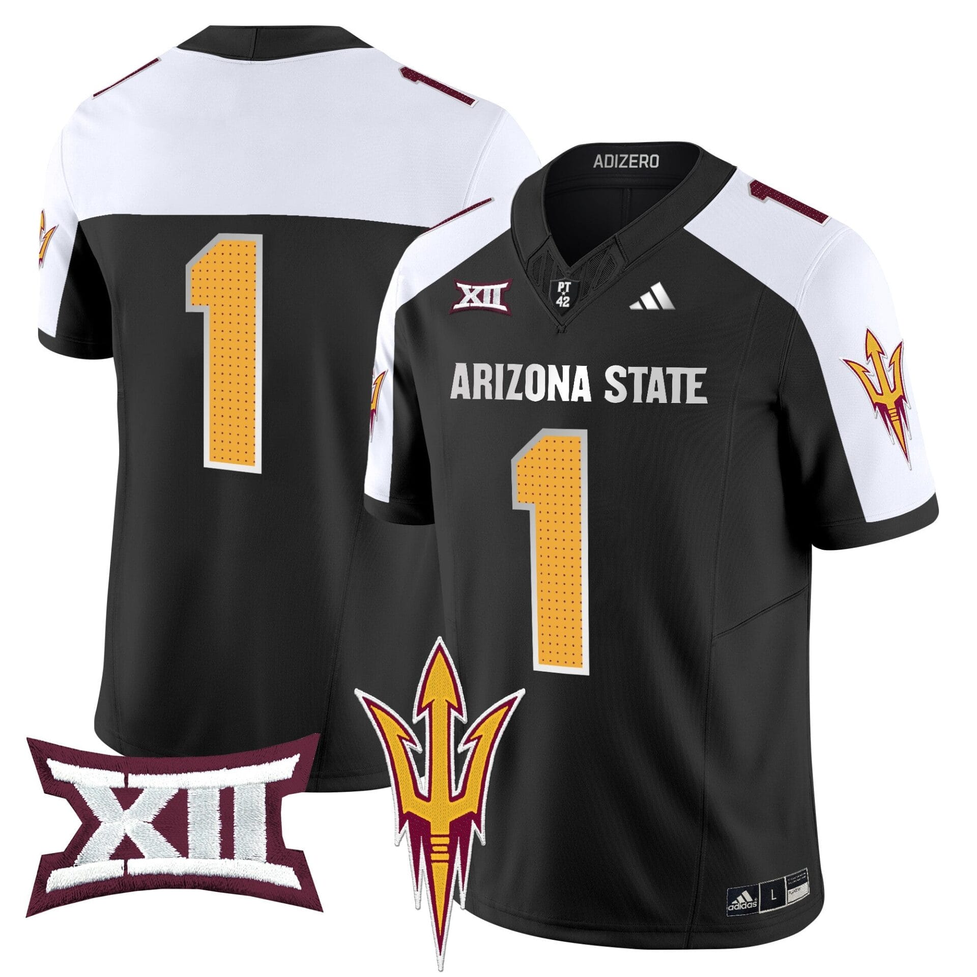 Arizona State Sun Devils 2024 Vapor Limited Jersey V2 - All Stitched - Image 24