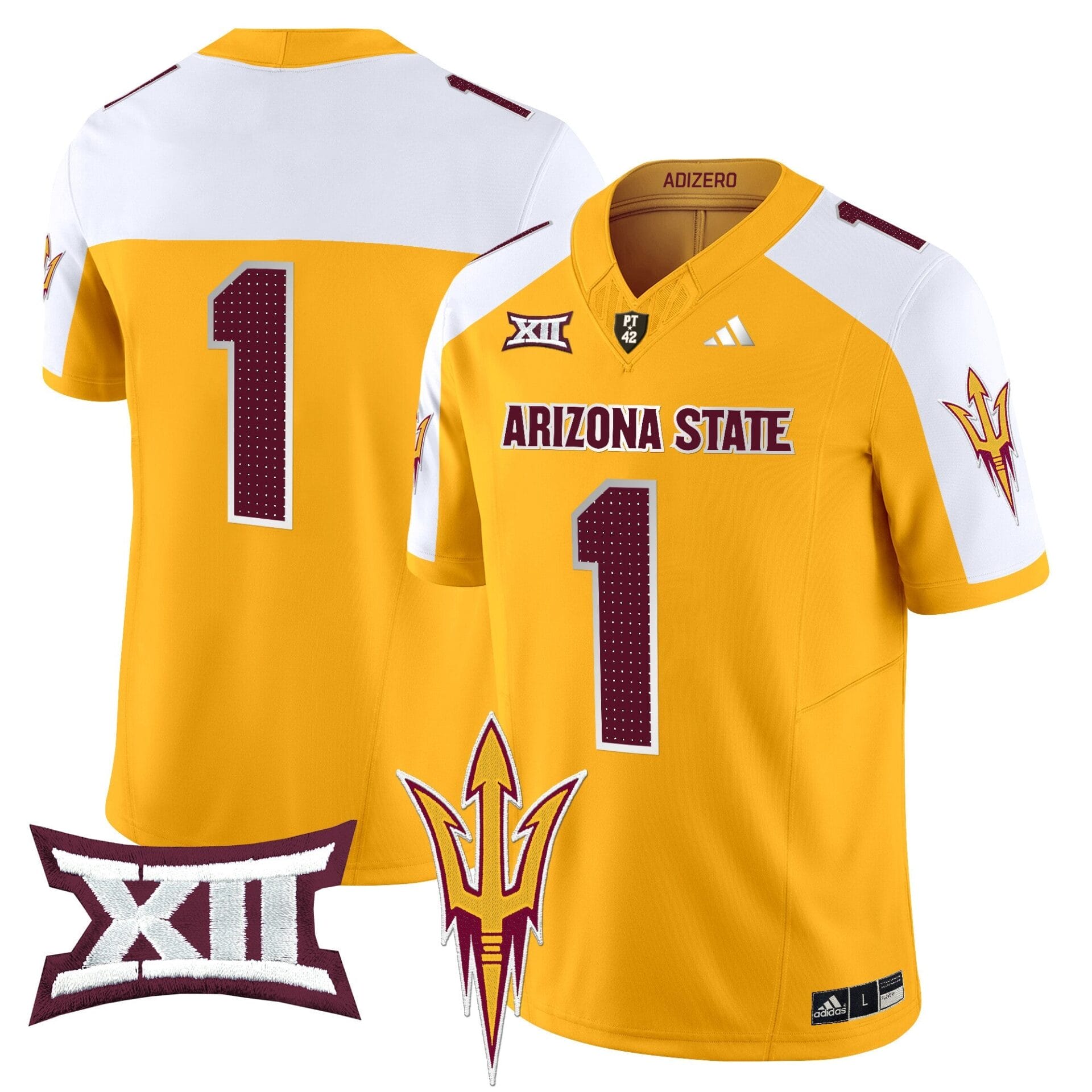 Arizona State Sun Devils 2024 Vapor Limited Jersey V2 - All Stitched - Image 16
