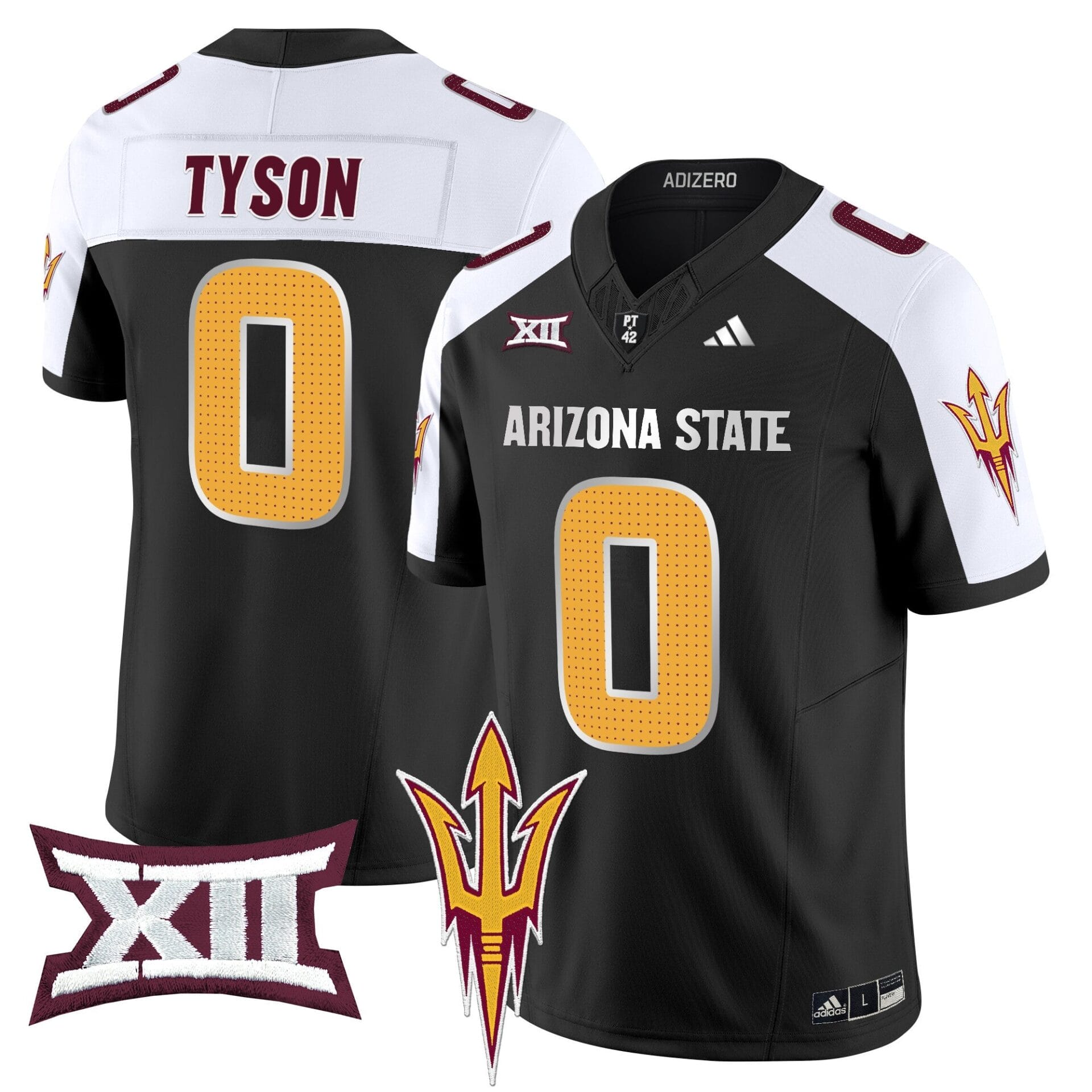 Arizona State Sun Devils 2024 Vapor Limited Jersey V2 - All Stitched - Image 19