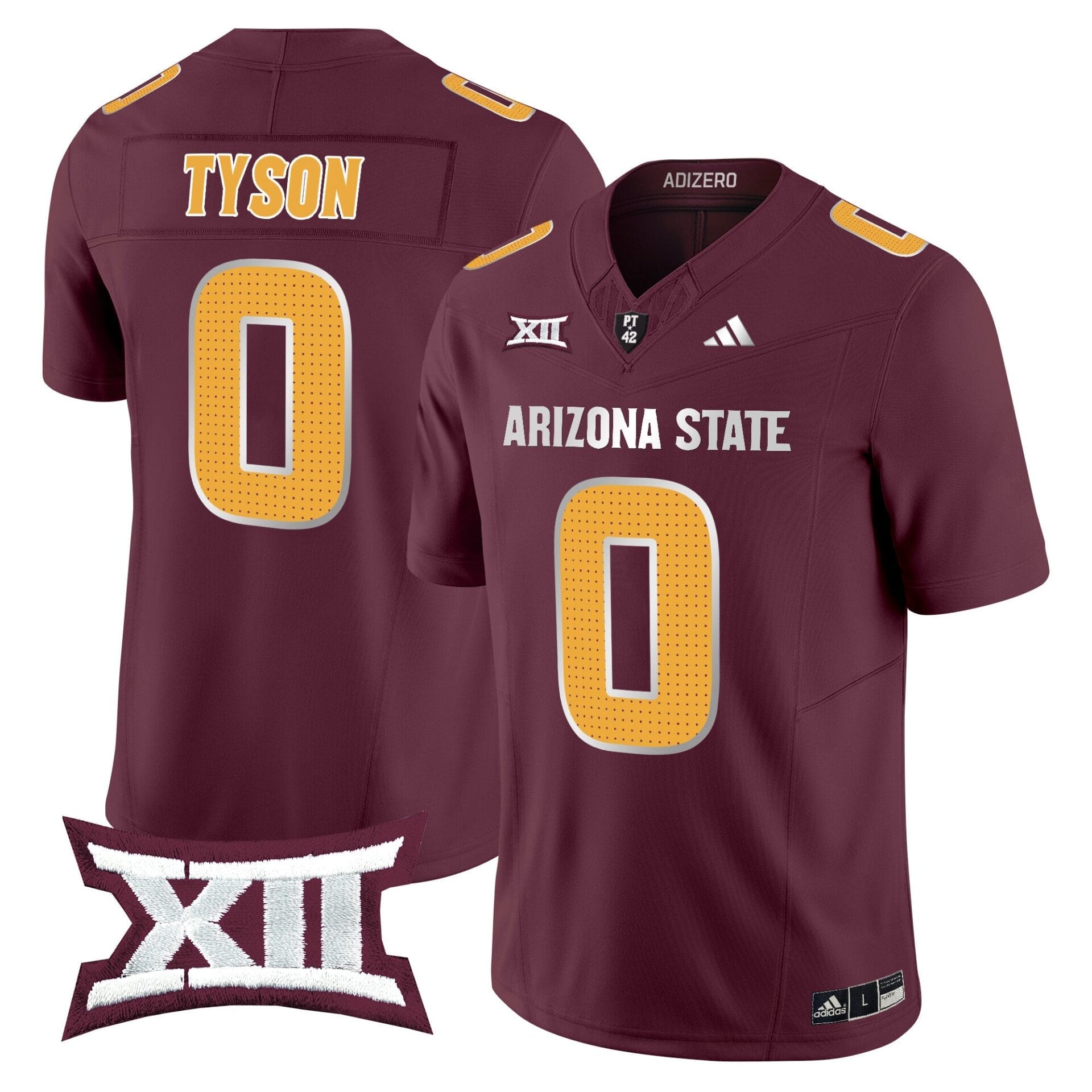 Arizona State Sun Devils 2024 Vapor Limited Jersey V2 - All Stitched - Image 35