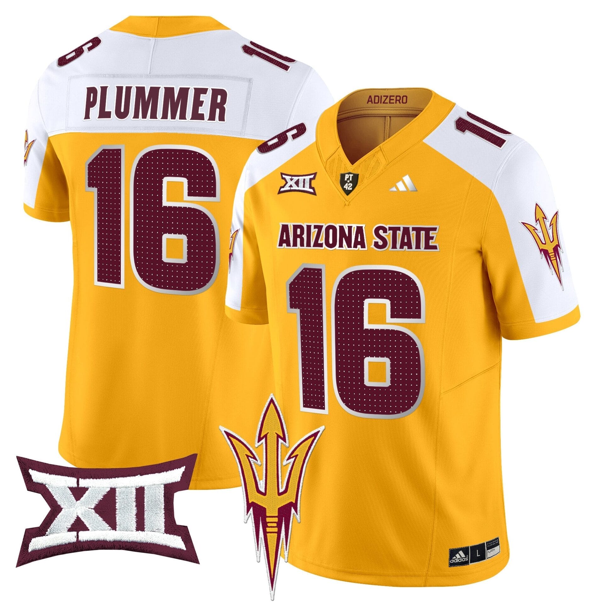 Arizona State Sun Devils 2024 Vapor Limited Jersey V2 - All Stitched - Image 12