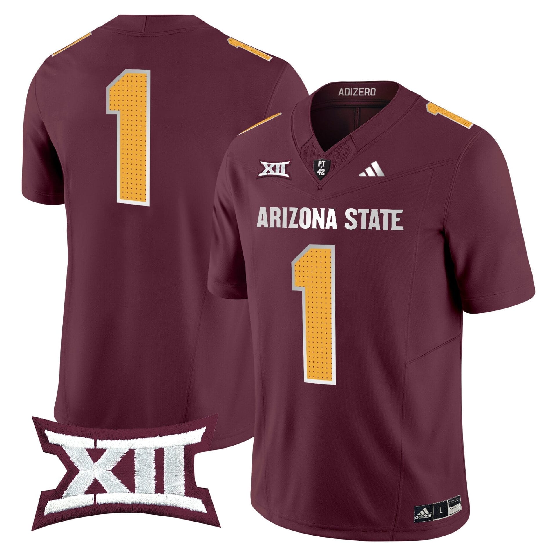 Arizona State Sun Devils 2024 Vapor Limited Jersey V2 - All Stitched - Image 40