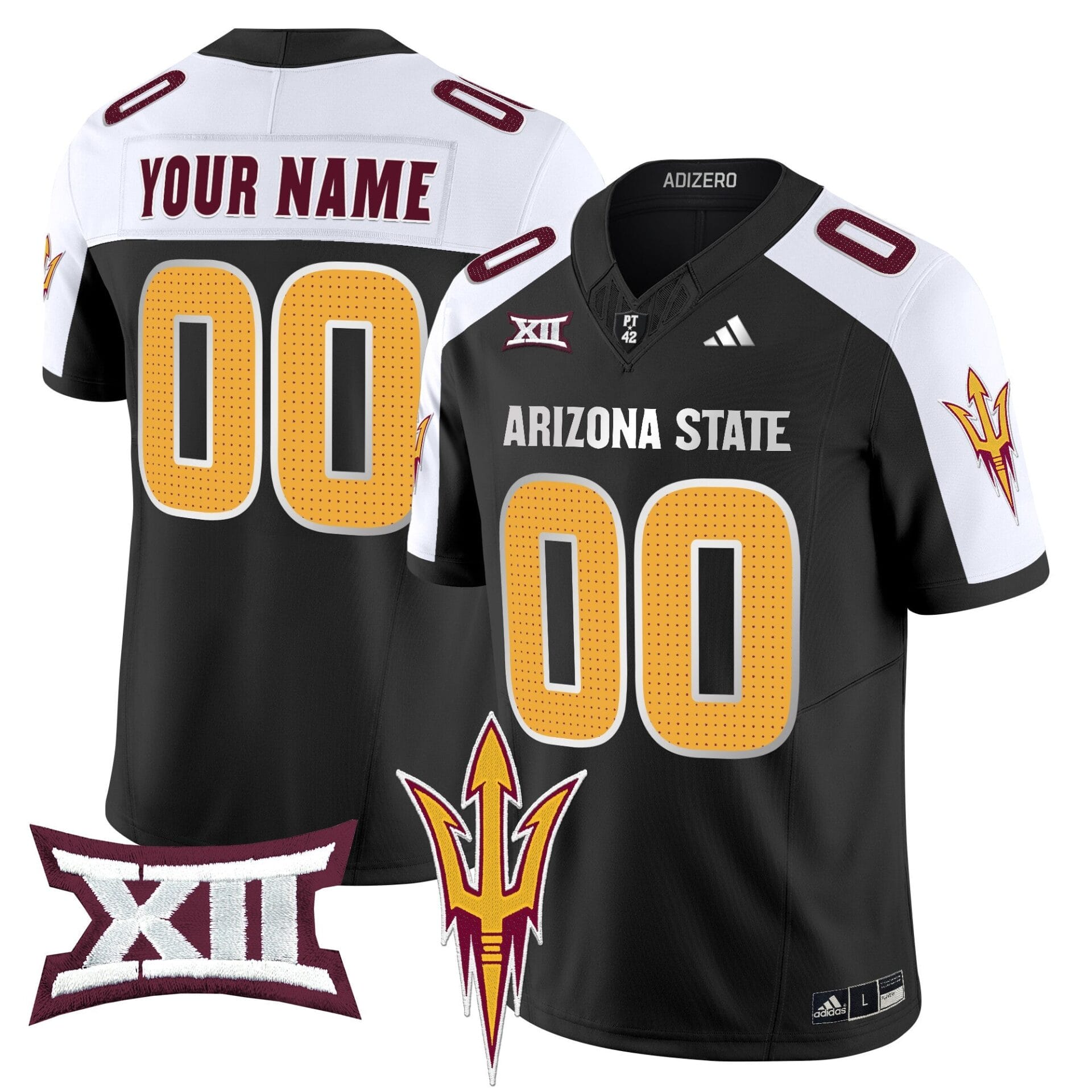 Arizona State Sun Devils 2024 Vapor Limited Custom Jersey V2 - All Stitched - Image 3
