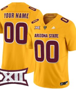 Arizona State Sun Devils 2024 Vapor Limited Custom Jersey V2 - All Stitched