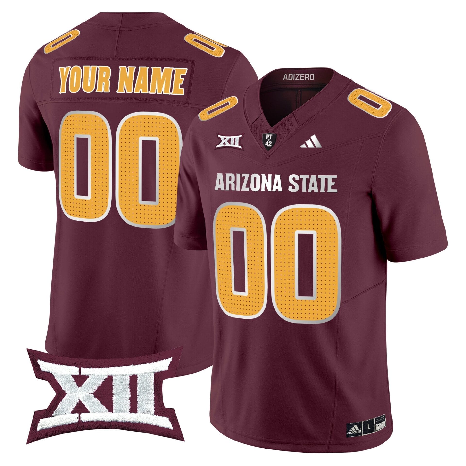 Arizona State Sun Devils 2024 Vapor Limited Custom Jersey V2 - All Stitched - Image 5