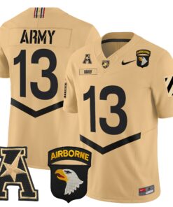 Army Black Knights 101st Airborne Division Patch 2024 Vapor Limited Jersey V3 - All Stitched