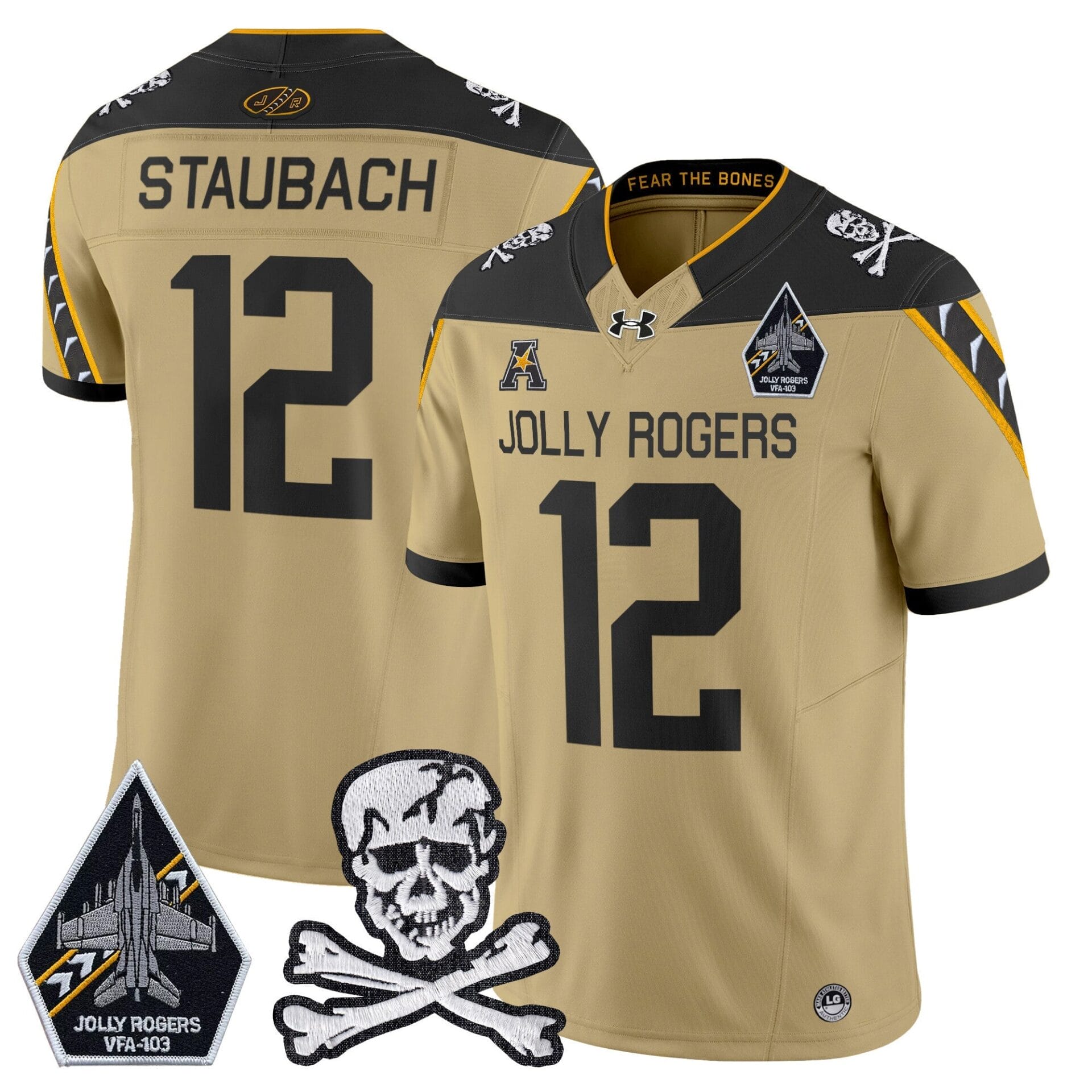 Navy Midshipmen 2024 Vapor Limited Jersey V5 - All Stitched - Image 44
