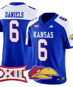 Kansas Jayhawks 2024 Vapor Limited Jersey V2 - All Stitched