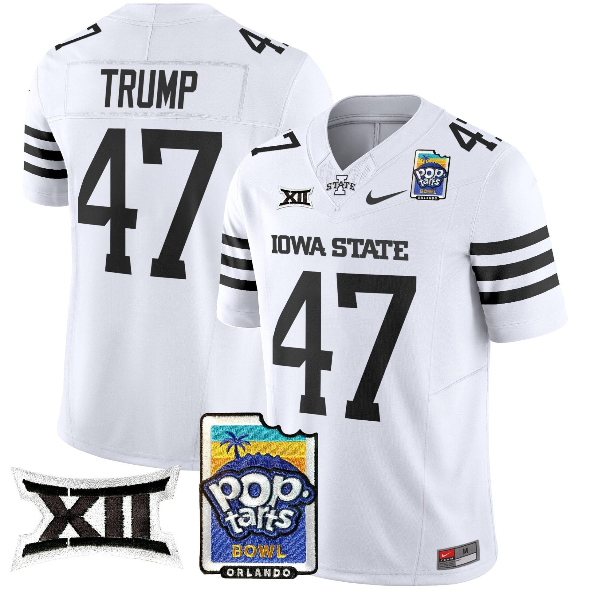 Iowa State Cyclones 2025 PopTarts Bowl Patch Vapor Limited Jersey - All Stitched - Image 47