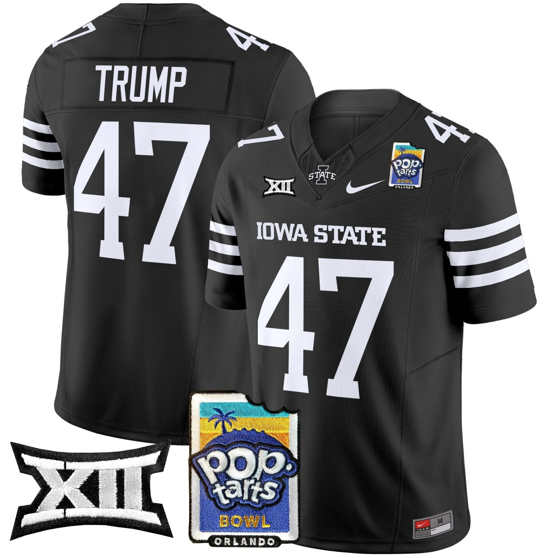 Iowa State Cyclones 2025 PopTarts Bowl Patch Vapor Limited Jersey - All Stitched - Image 31