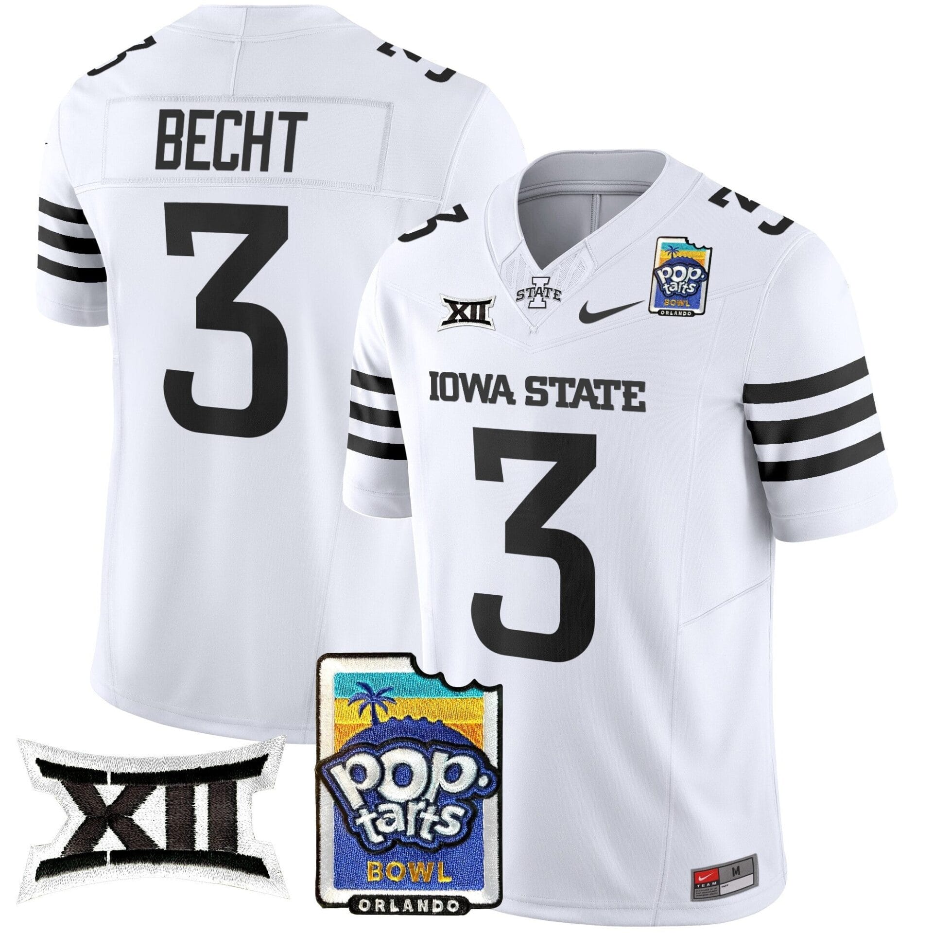 Iowa State Cyclones 2025 PopTarts Bowl Patch Vapor Limited Jersey - All Stitched - Image 41