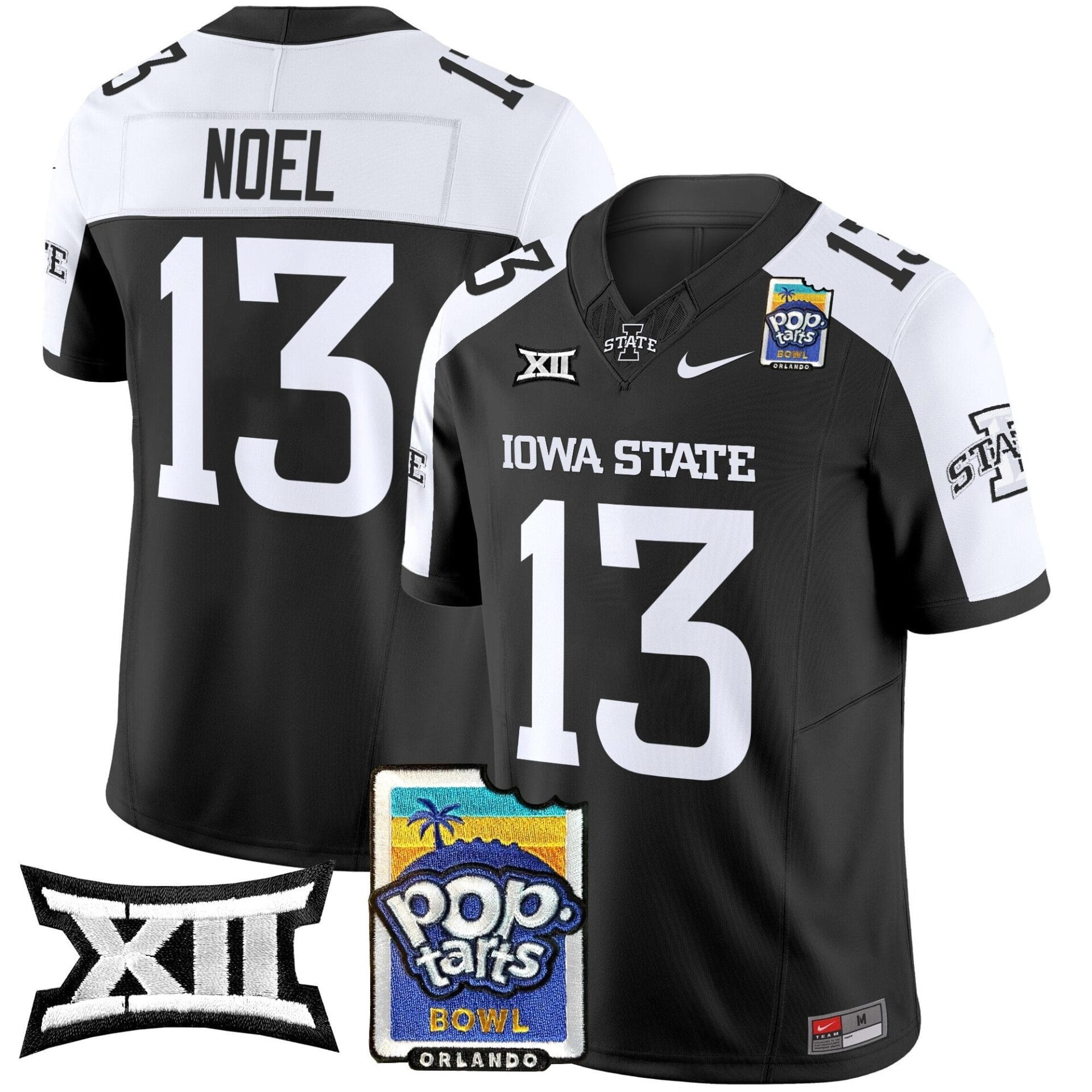 Iowa State Cyclones 2025 PopTarts Bowl Patch Vapor Limited Jersey - All Stitched - Image 11