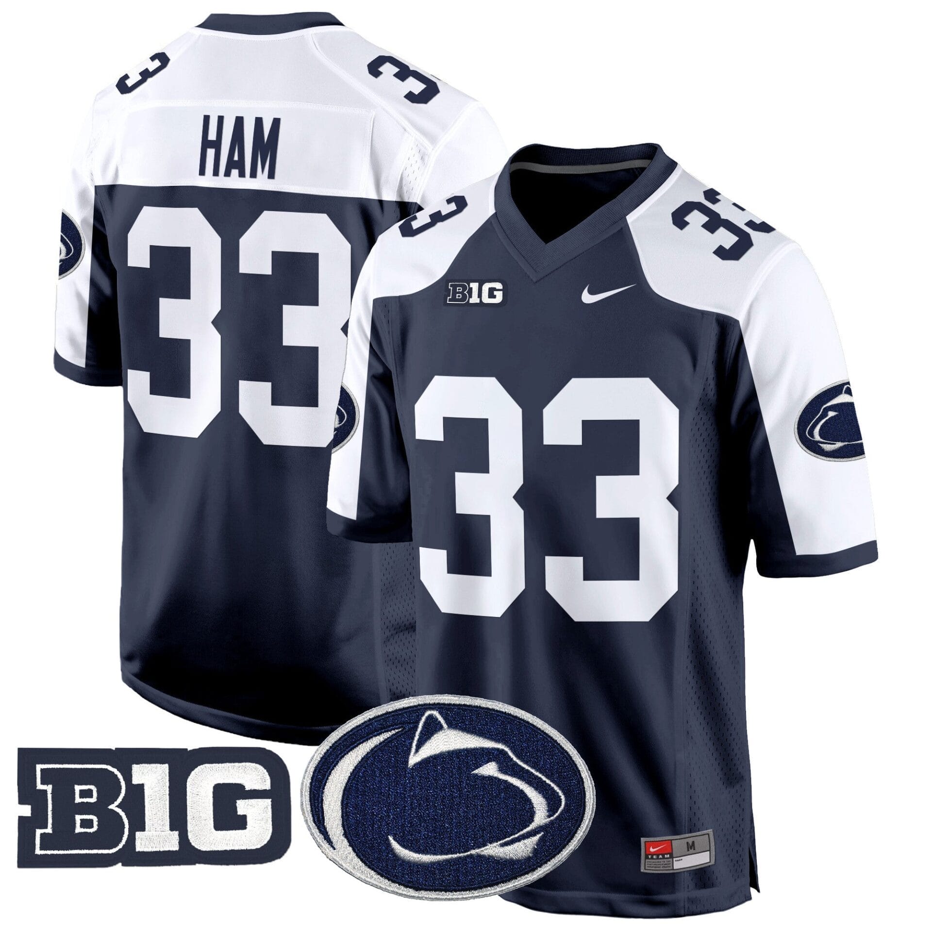 Penn State Nittany Lions 2024 Game Jersey - All Stitched - Image 12