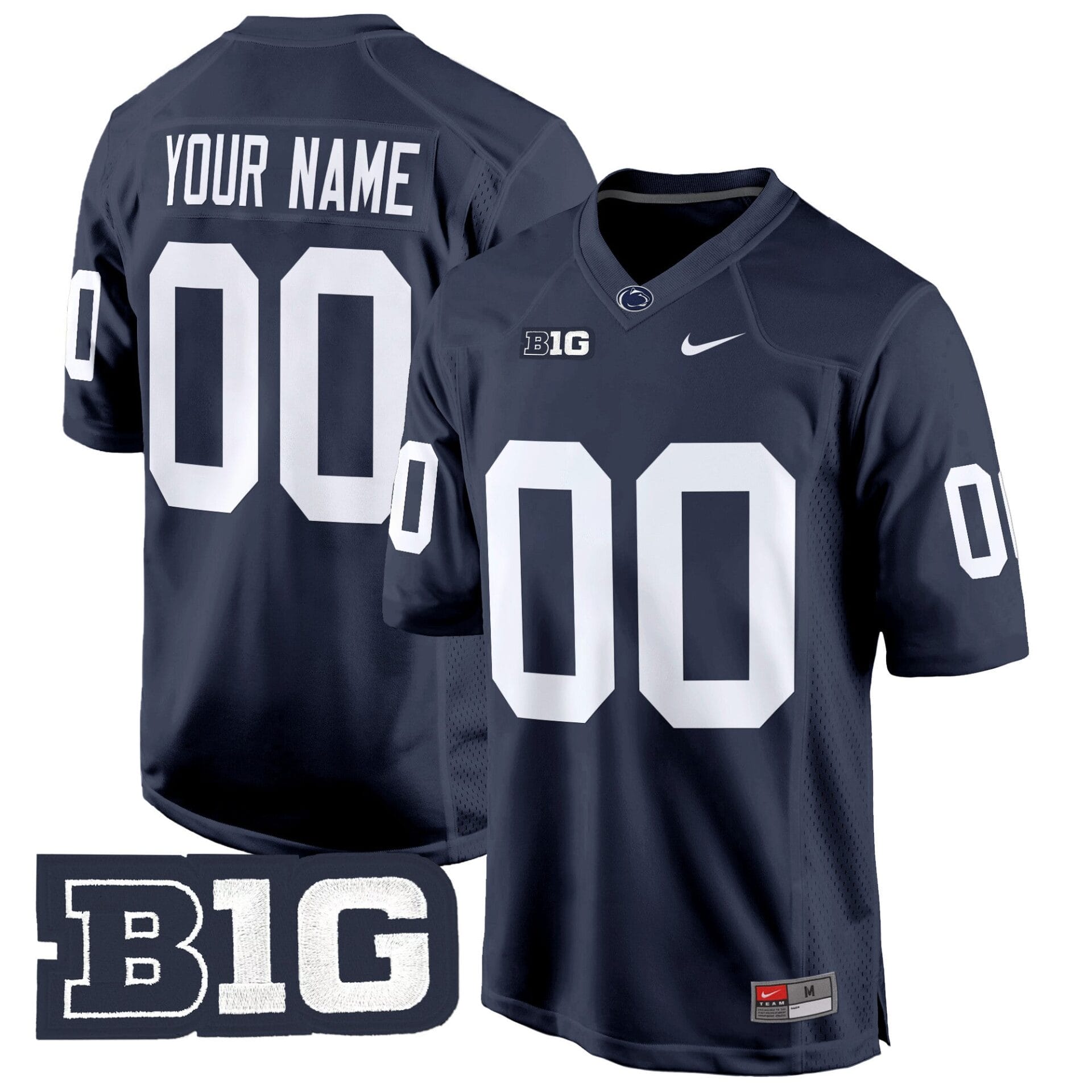 Penn State Nittany Lions 2024 Game Custom Jersey - All Stitched - Image 3