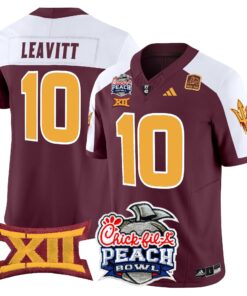 Arizona State Sun Devils 2025 Peach Bowl Vapor Limited Jersey - All Stitched