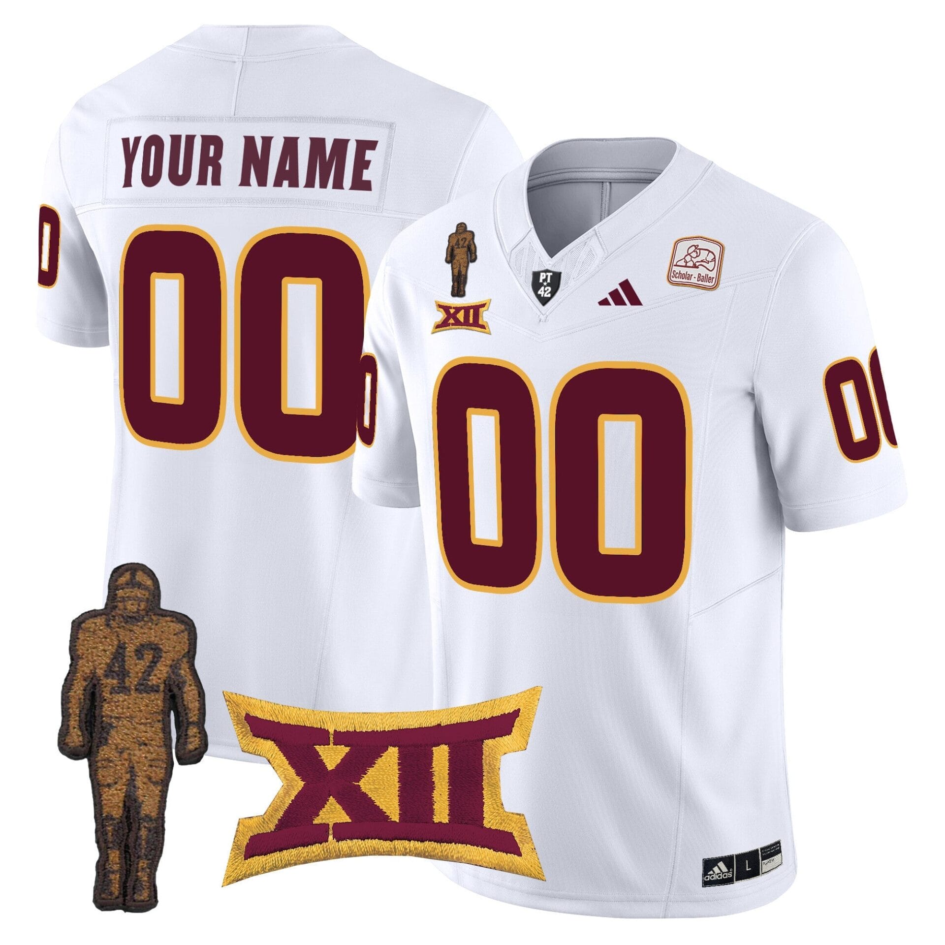 Arizona State Sun Devils 2024 Pat Tillman Honoring Patch Vapor Limited Custom Jersey - All Stitched - Image 4