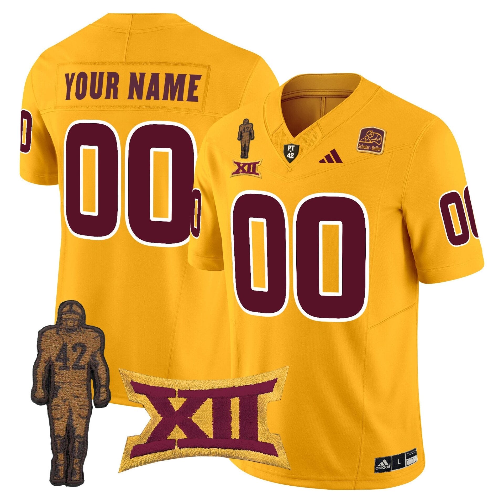 Arizona State Sun Devils 2024 Pat Tillman Honoring Patch Vapor Limited Custom Jersey - All Stitched - Image 5