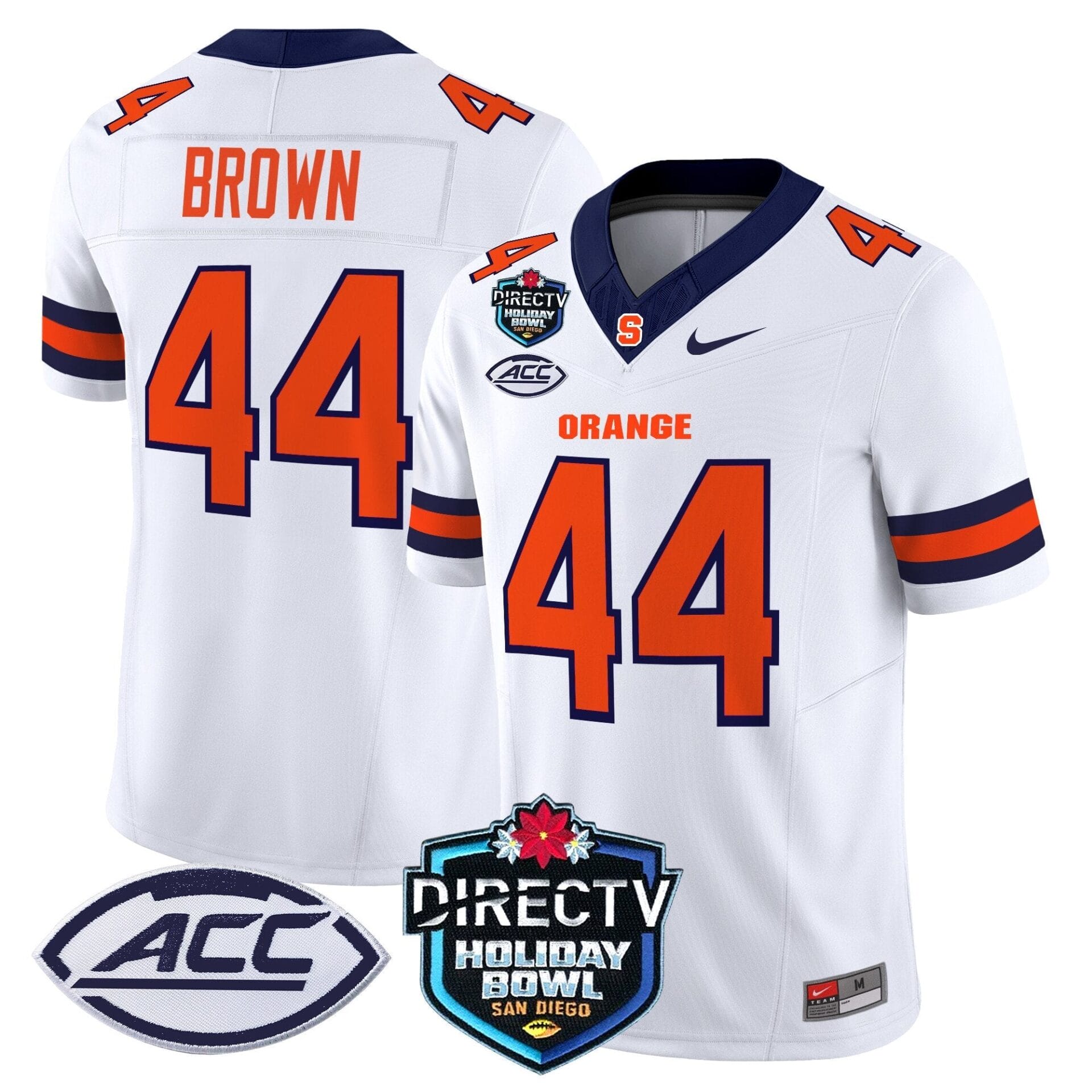 Syracuse Orange 2025 Holiday Bowl Patch Vapor Limited Jersey - All Stitched - Image 37