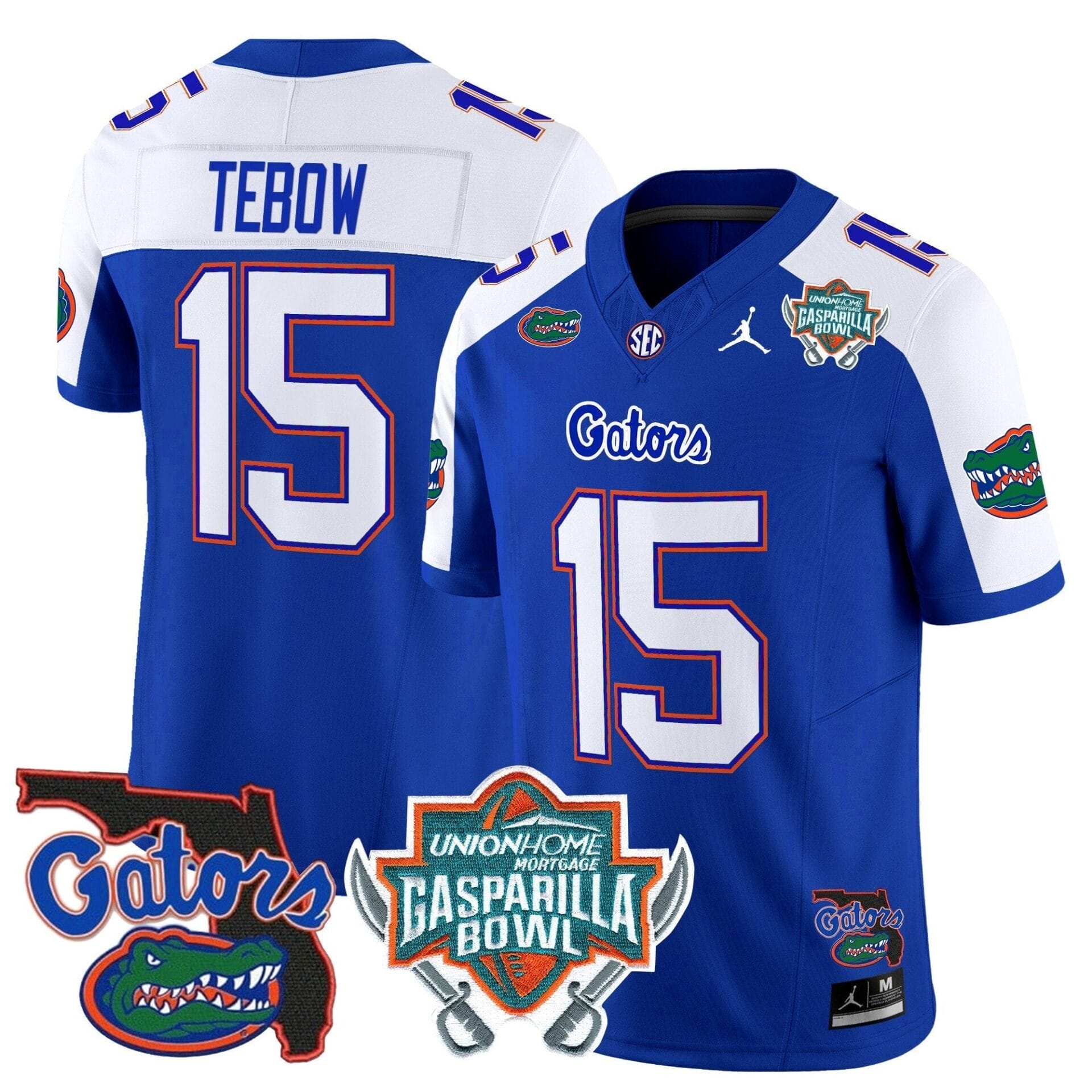 Florida Gators 2025 Gasparilla Bowl Patch Vapor Limited Jersey - All Stitched - Image 13