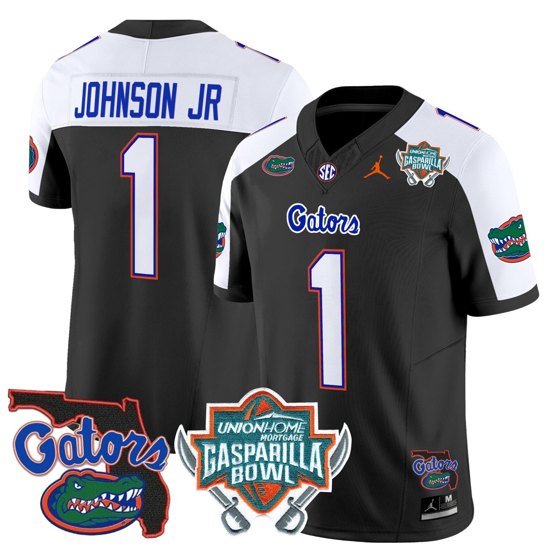 Florida Gators 2025 Gasparilla Bowl Patch Vapor Limited Jersey - All Stitched - Image 2