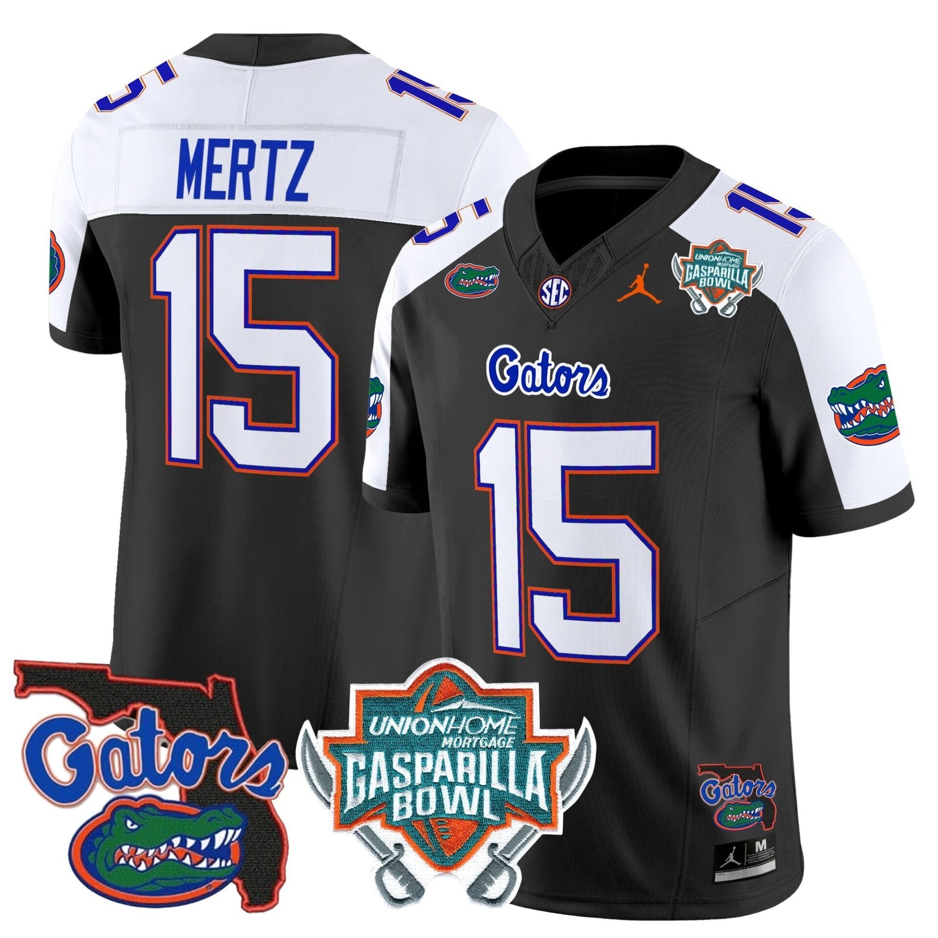 Florida Gators 2025 Gasparilla Bowl Patch Vapor Limited Jersey - All Stitched - Image 4