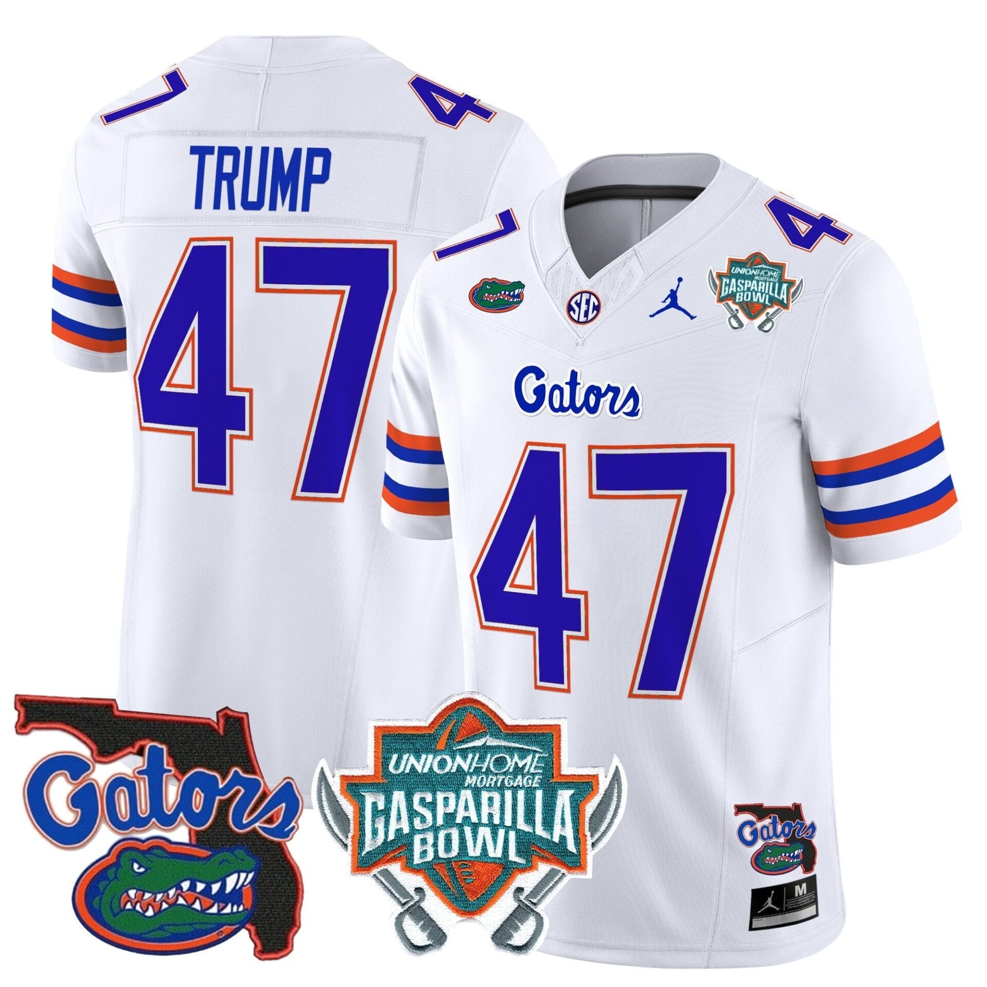 Florida Gators 2025 Gasparilla Bowl Patch Vapor Limited Jersey - All Stitched - Image 47