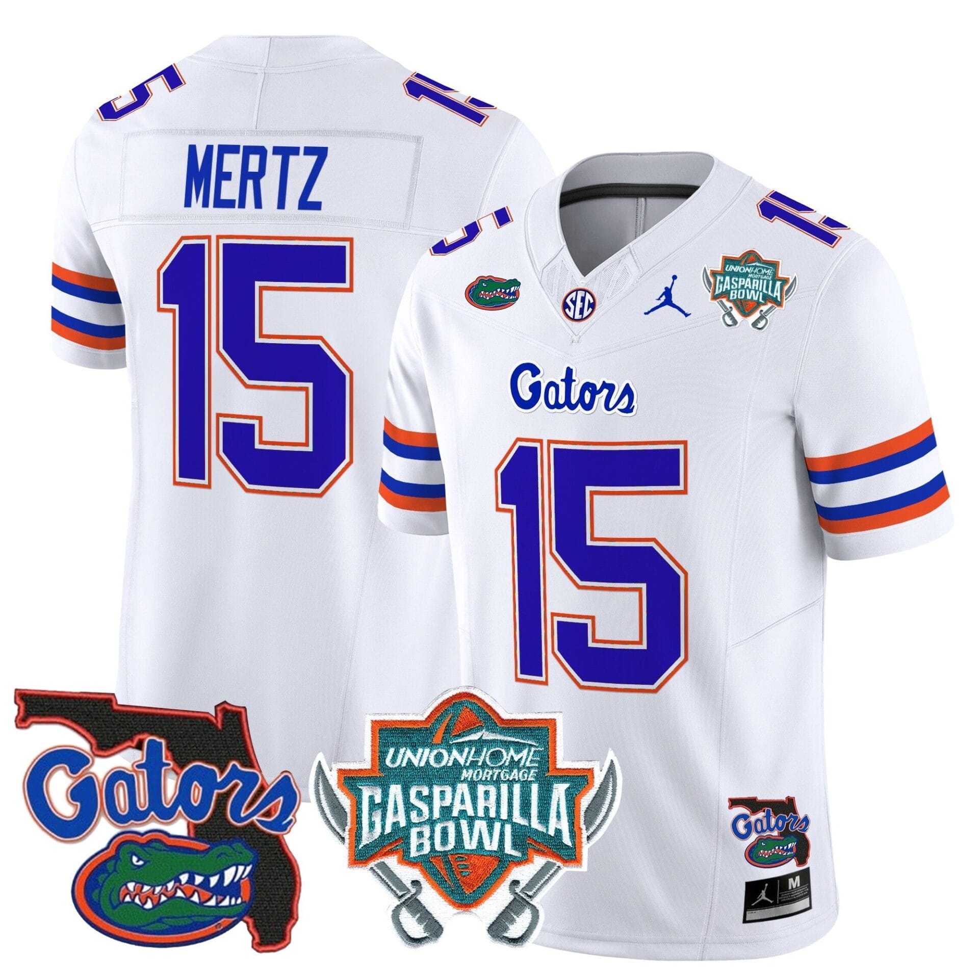 Florida Gators 2025 Gasparilla Bowl Patch Vapor Limited Jersey - All Stitched - Image 44