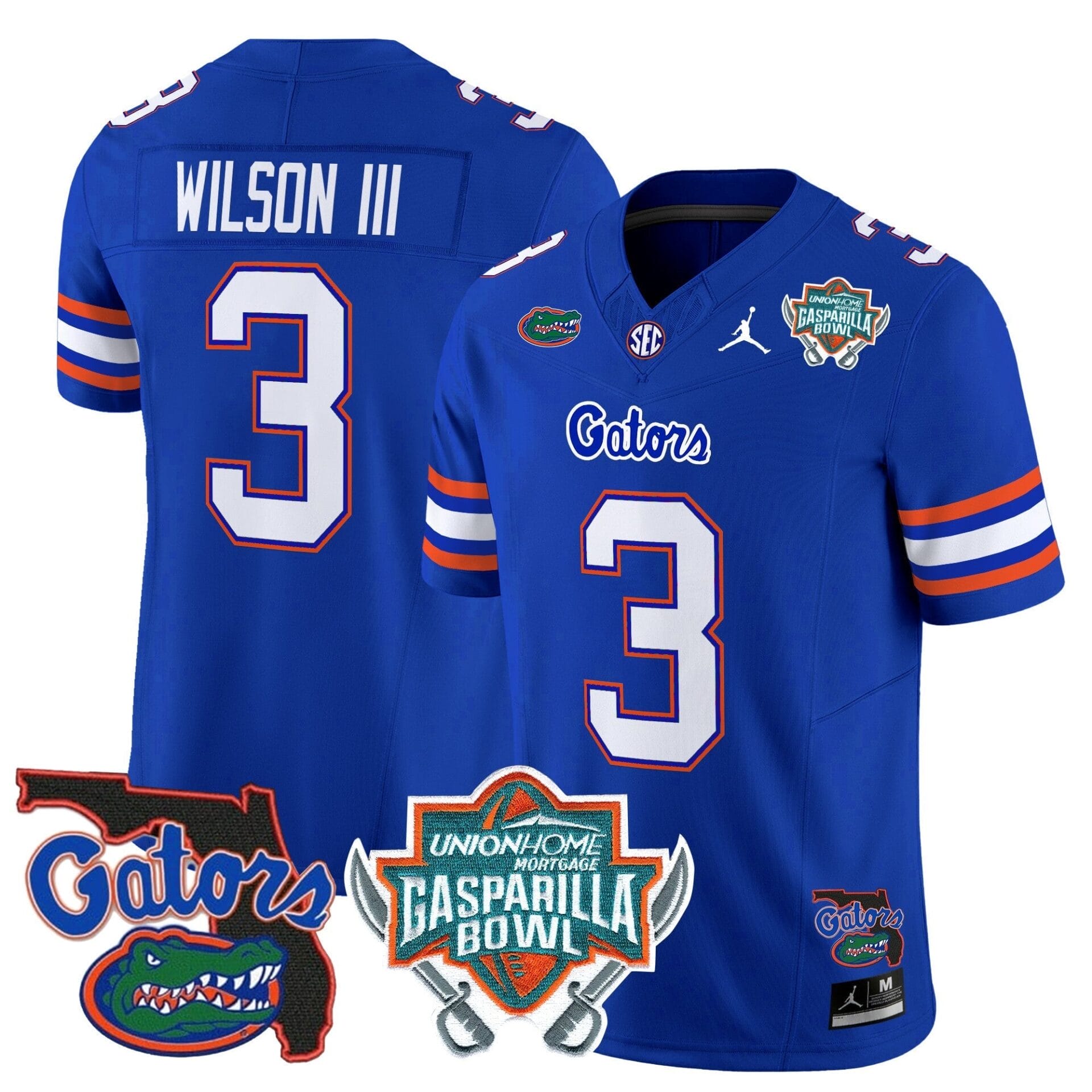 Florida Gators 2025 Gasparilla Bowl Patch Vapor Limited Jersey - All Stitched - Image 35