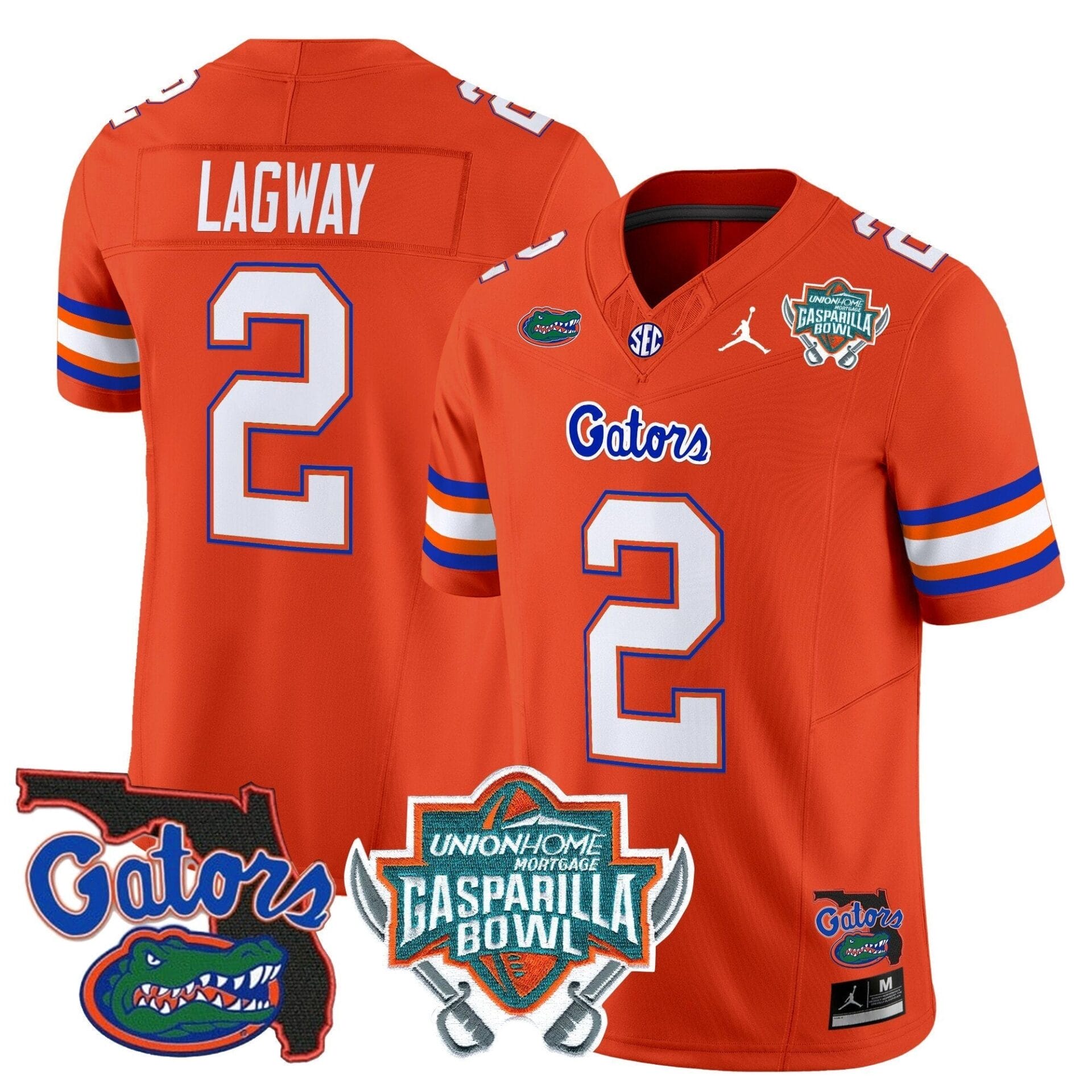 Florida Gators 2025 Gasparilla Bowl Patch Vapor Limited Jersey - All Stitched - Image 25