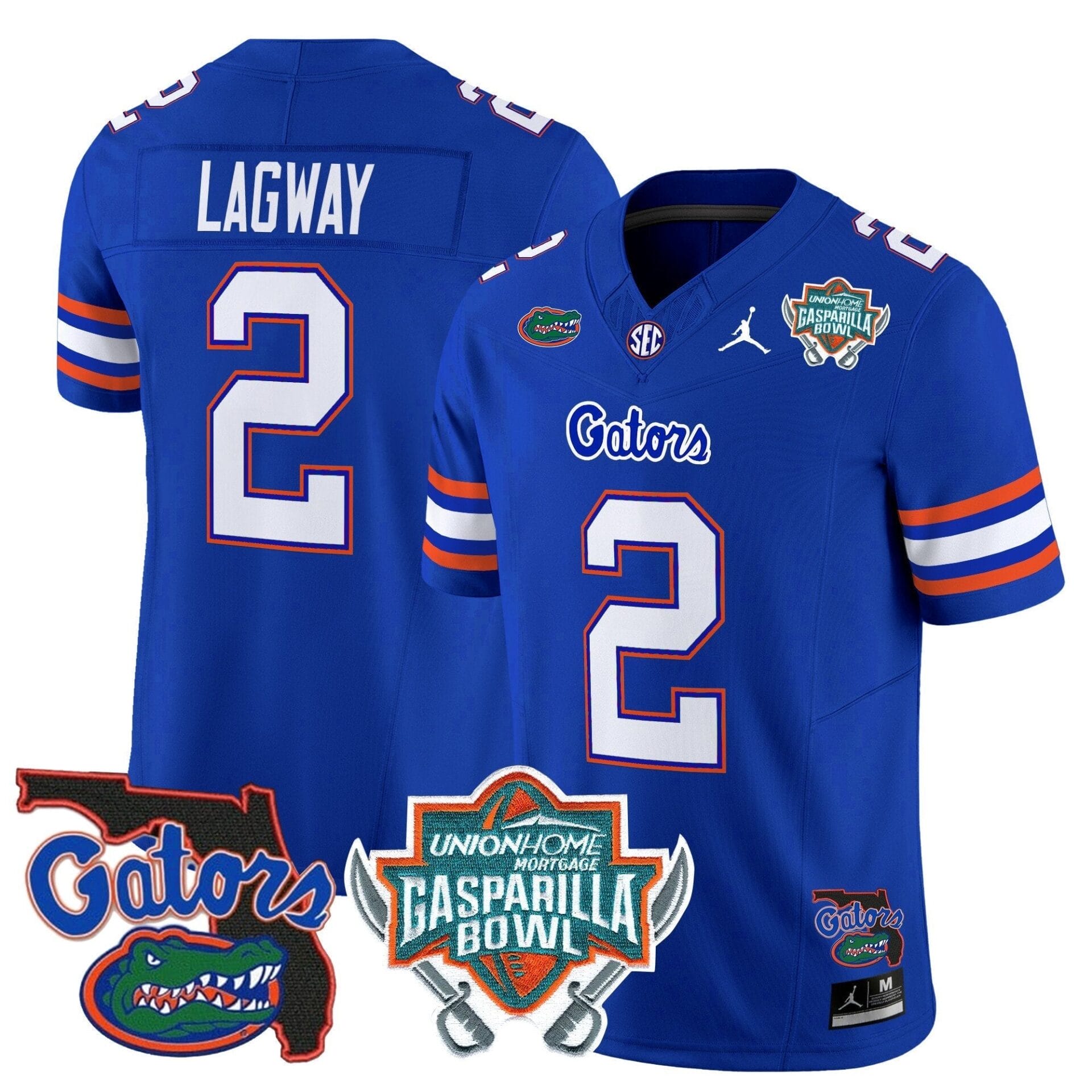 Florida Gators 2025 Gasparilla Bowl Patch Vapor Limited Jersey - All Stitched - Image 33