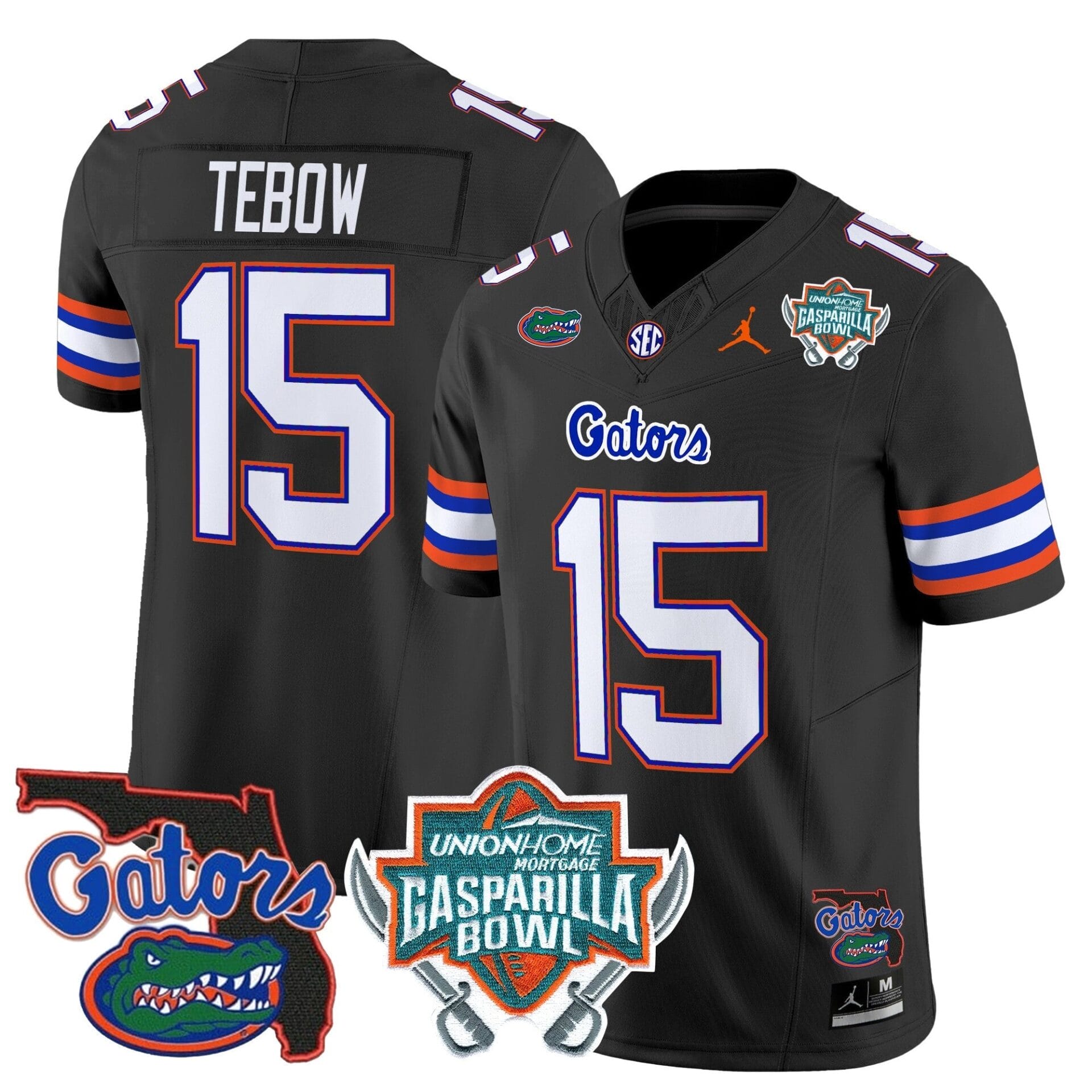 Florida Gators 2025 Gasparilla Bowl Patch Vapor Limited Jersey - All Stitched - Image 21